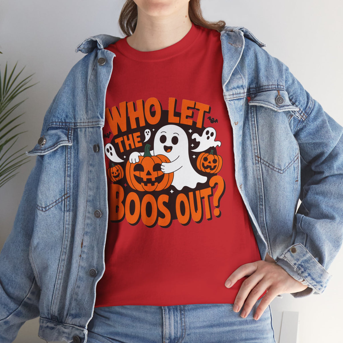 Halloween 'Who Let the Boos Out?' T-Shirt