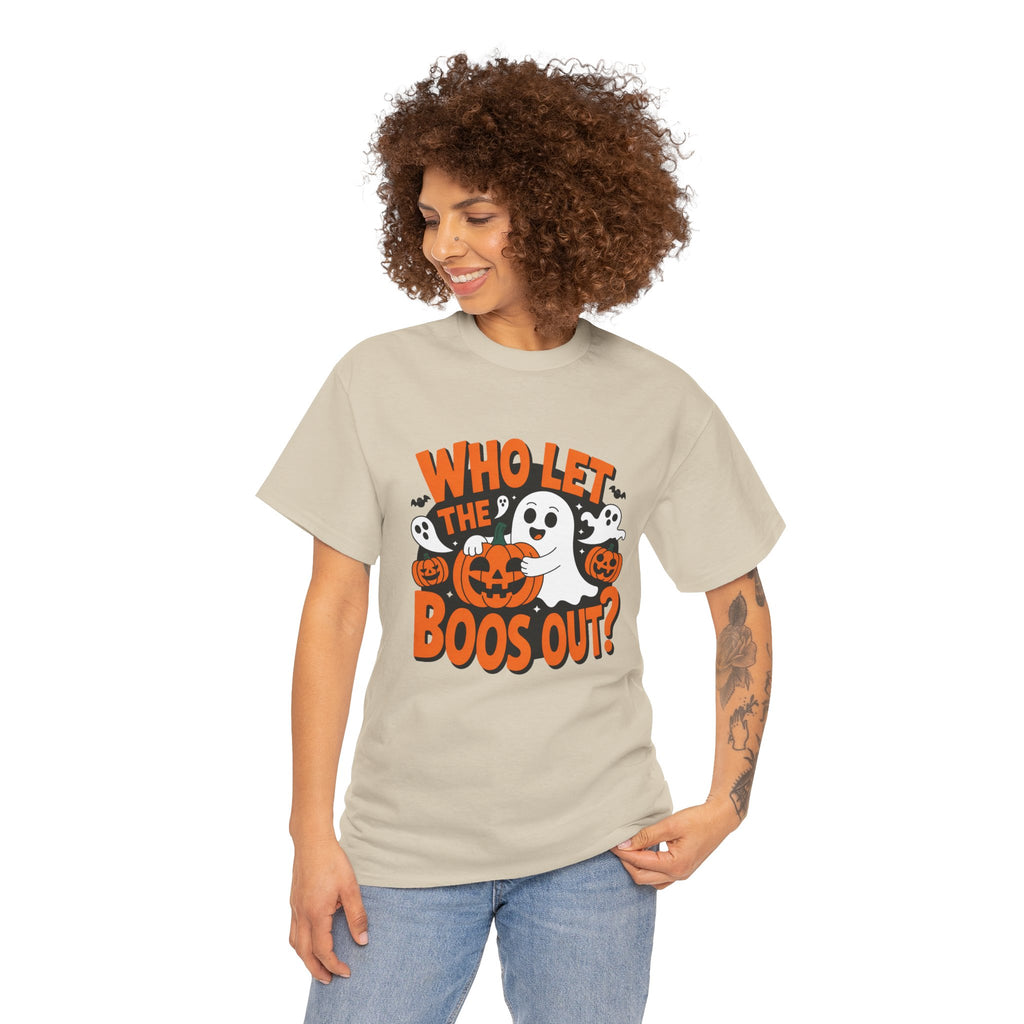 Halloween 'Who Let the Boos Out?' T-Shirt