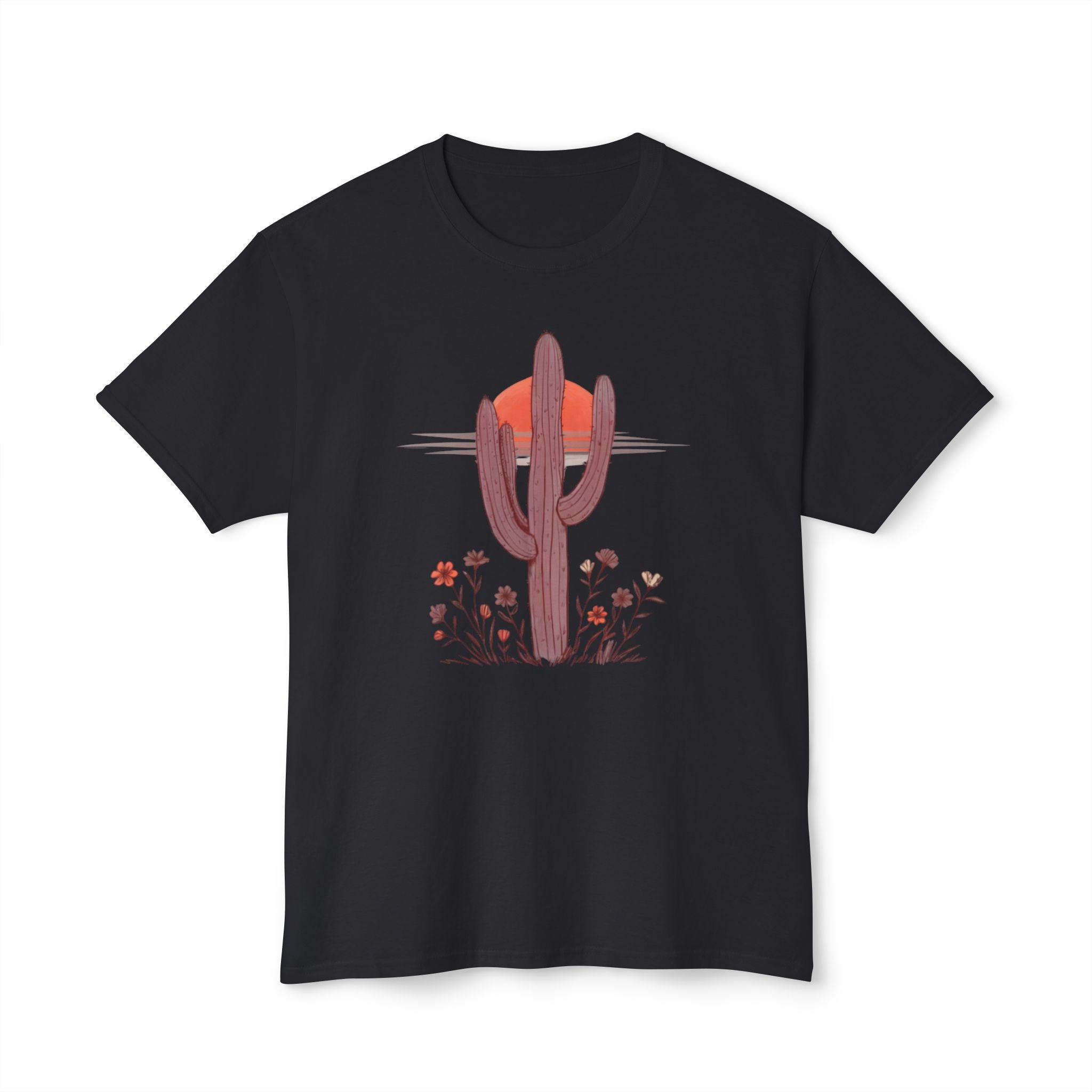 Desert Sunset Cactus T-Shirt