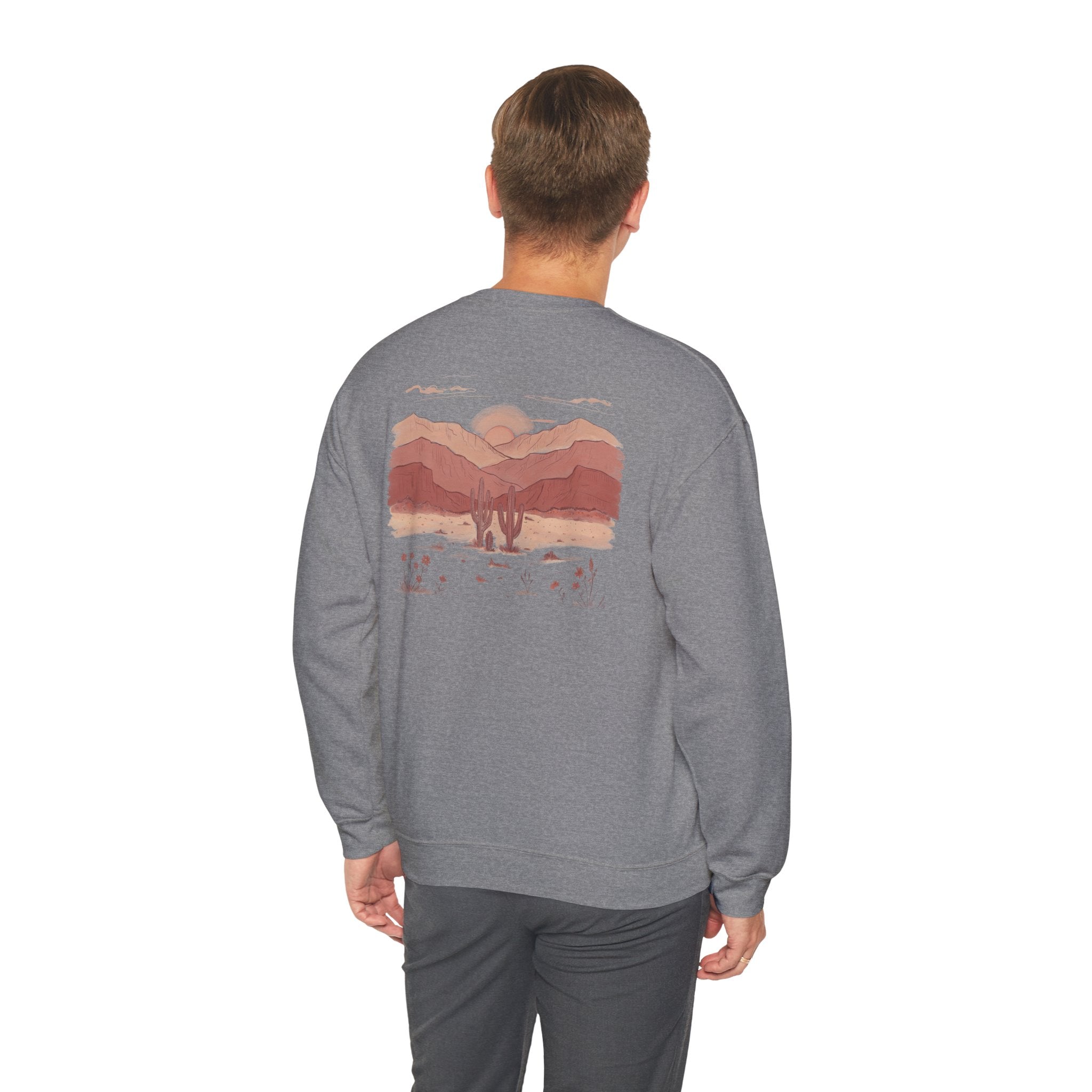 Desert Sunset Crewneck Sweatshirt