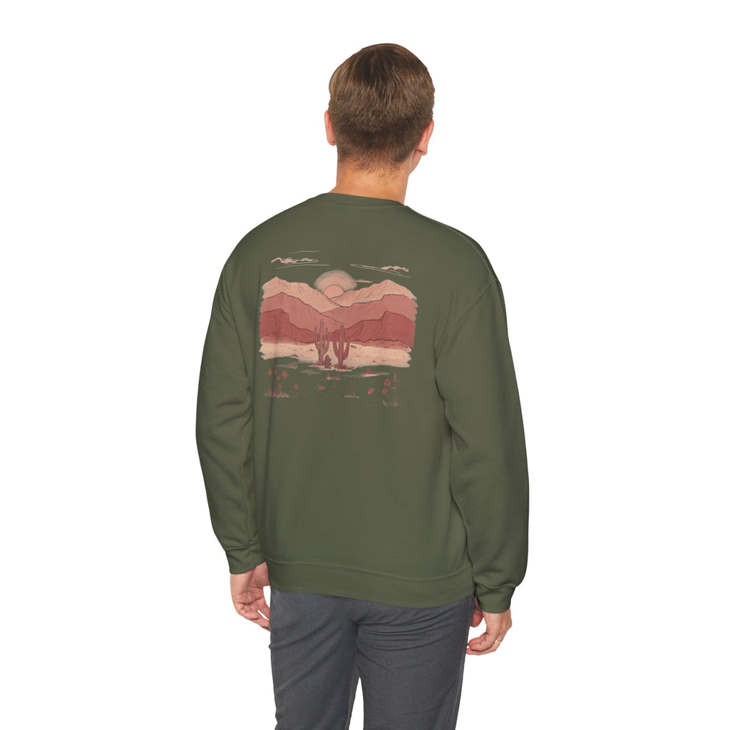 Desert Sunset Crewneck Sweatshirt