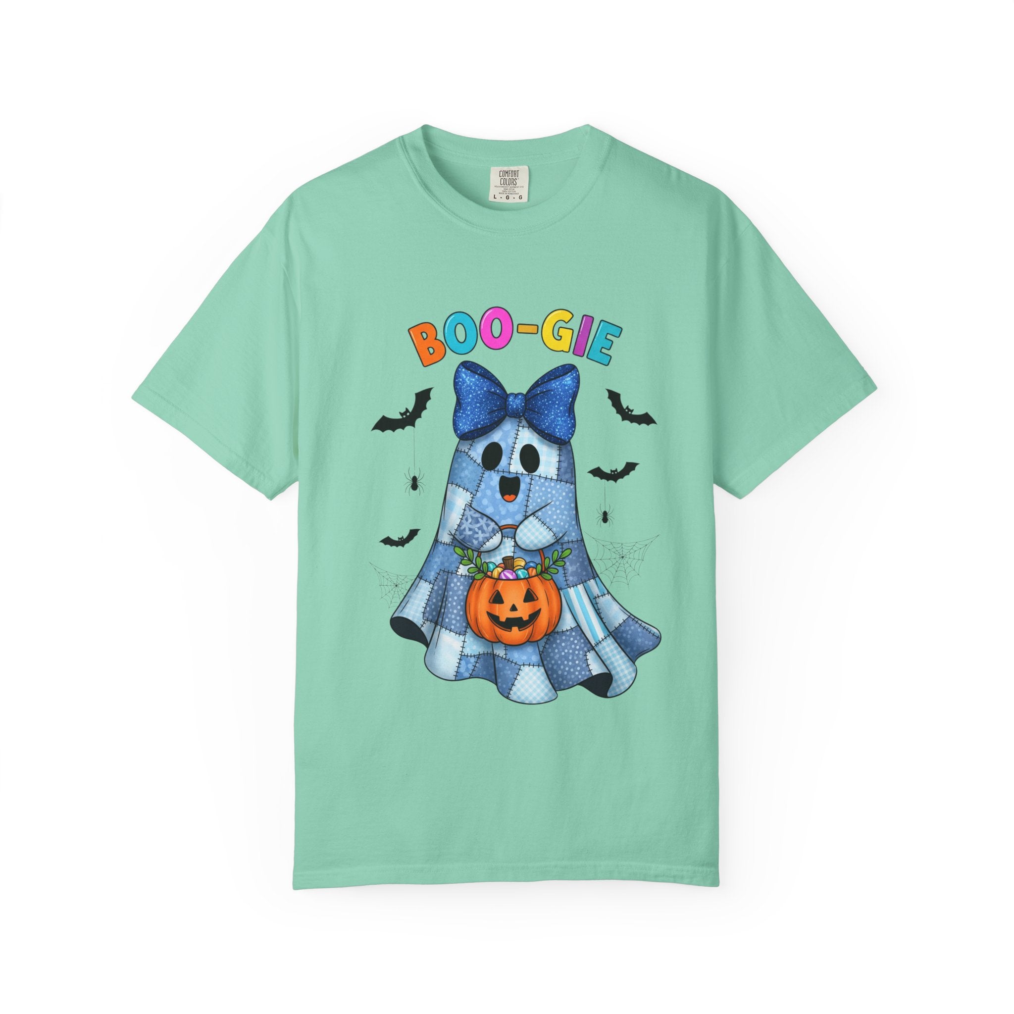 Boo-gie Ghost Halloween T-Shirt — Cute Trick-or-Treat Pumpkin Design