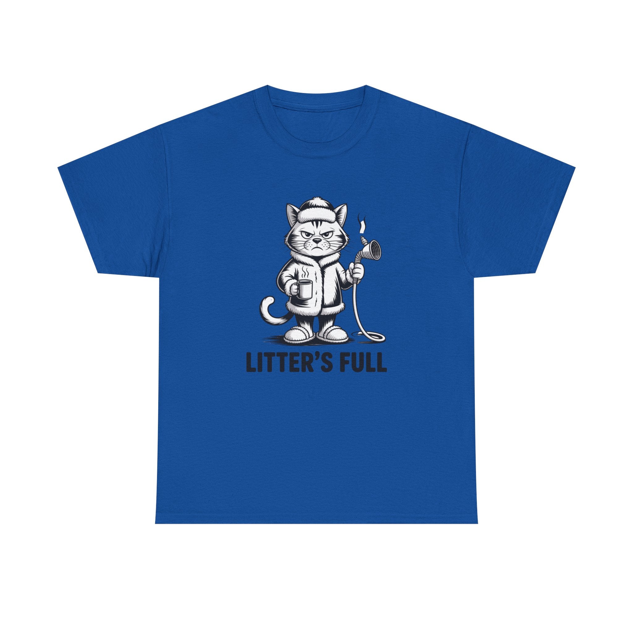 Cat Litter's Full Tee — Funny Cat Graphic T-Shirt