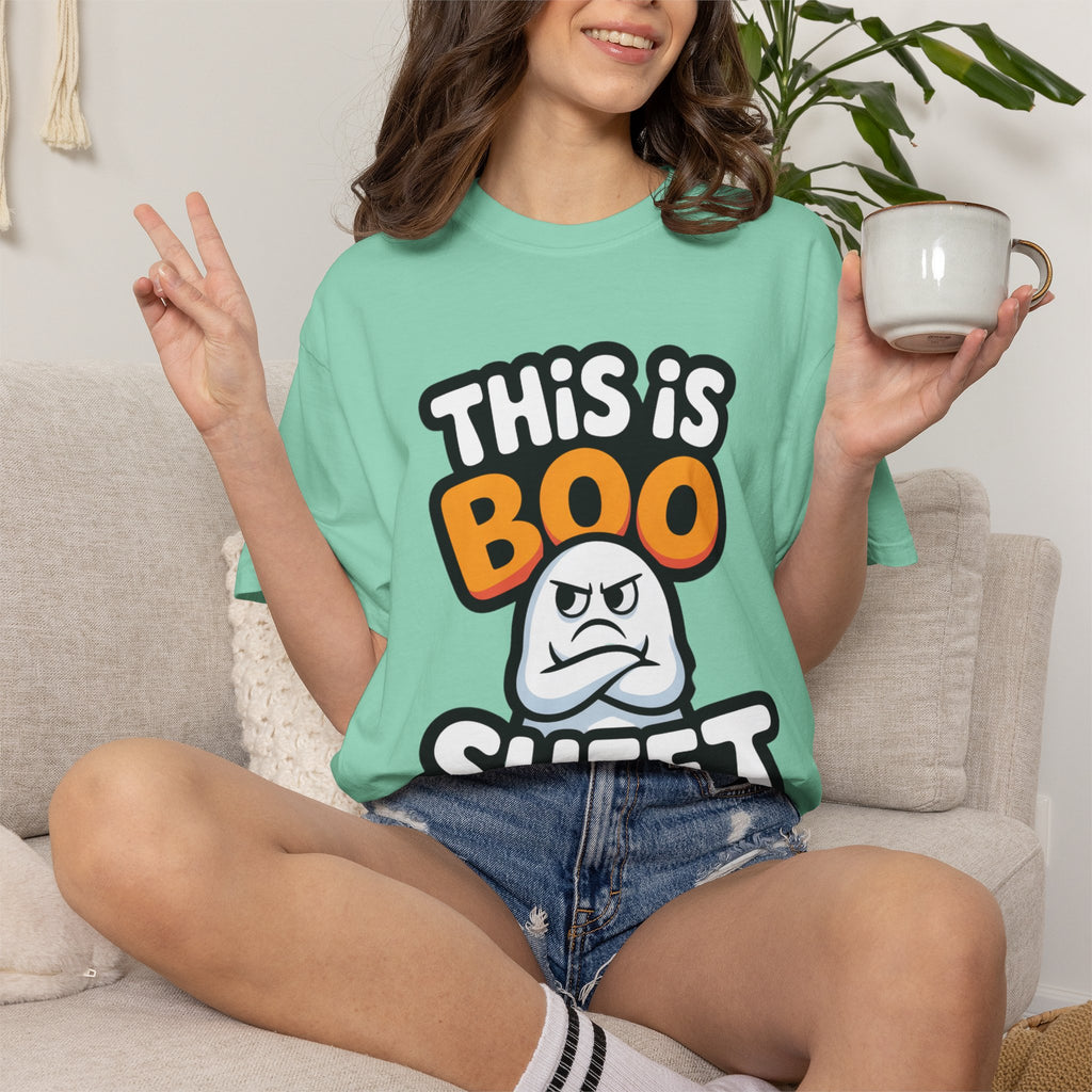 This Is Boo Sheet T-Shirt — Funny Halloween Ghost Tee