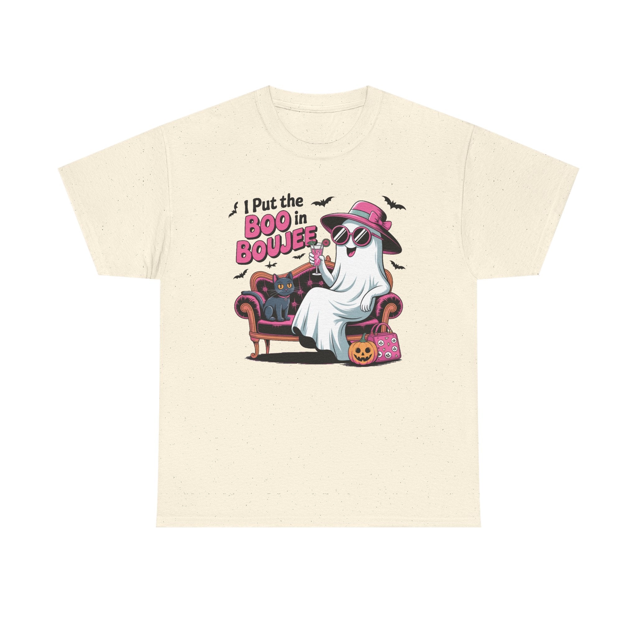 I Put the Boo in Boujee Ghost T-Shirt — Funny Halloween Chic Tee