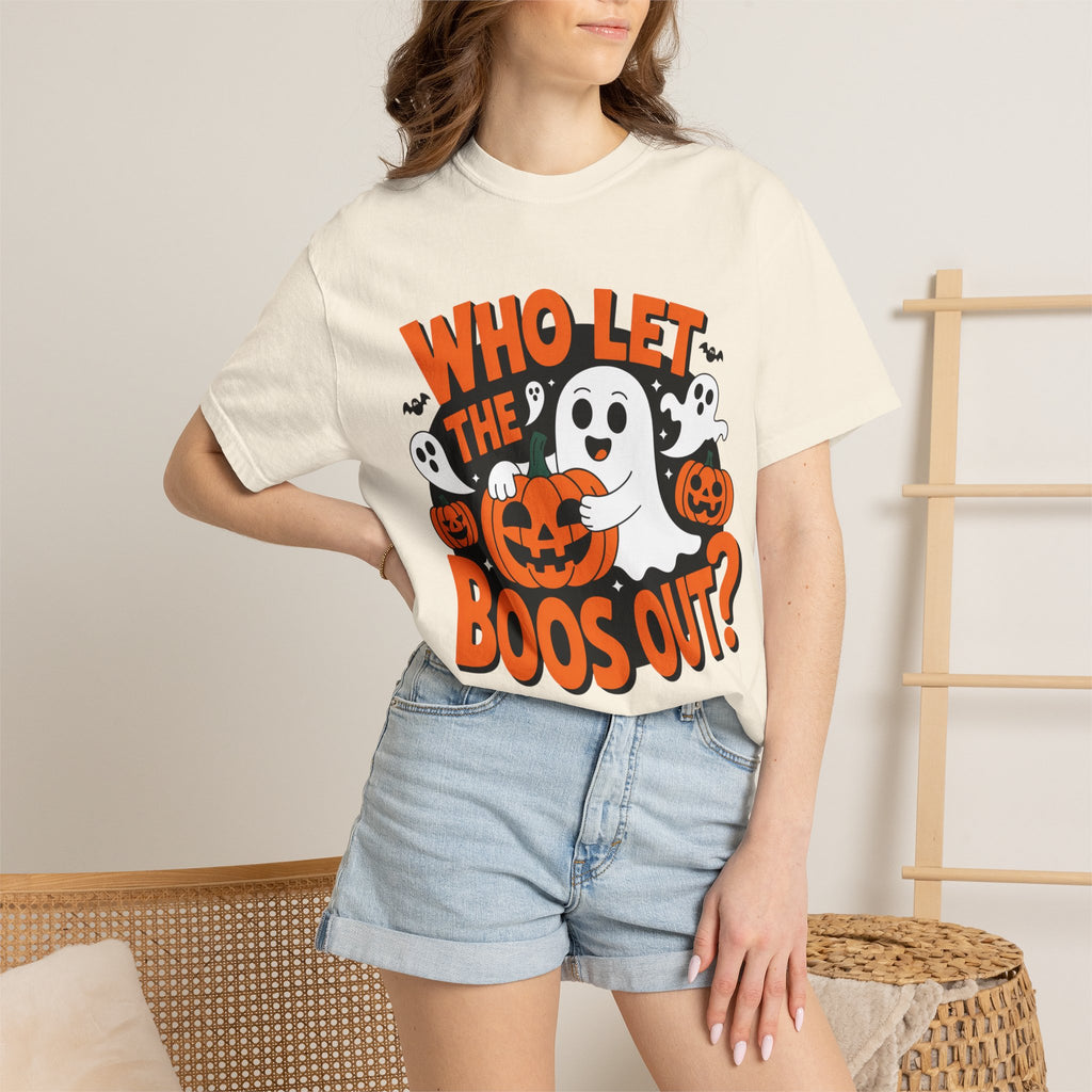Halloween 'Who Let the Boos Out?' T-Shirt