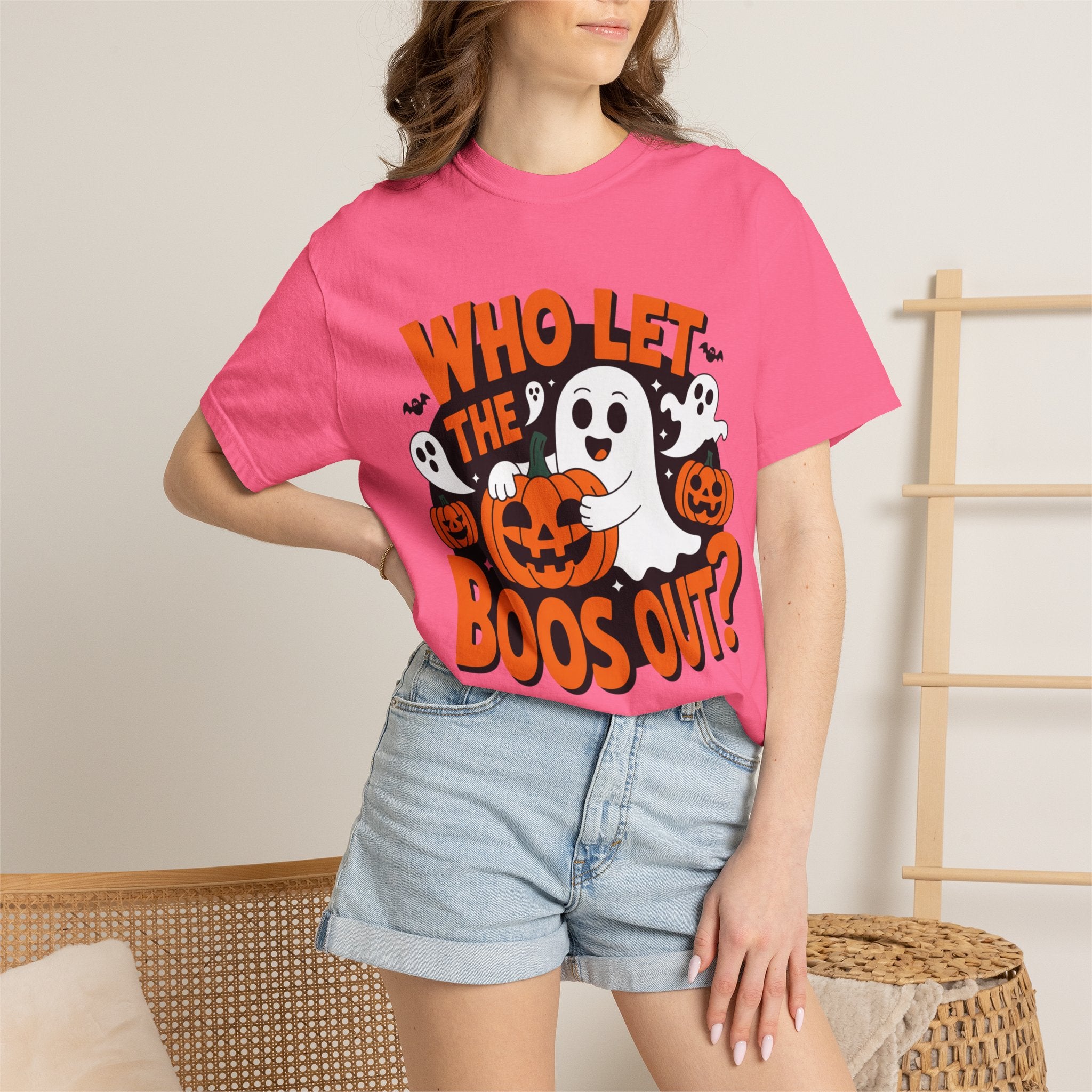 Halloween 'Who Let the Boos Out?' T-Shirt