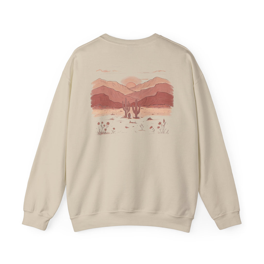 Desert Sunset Crewneck Sweatshirt