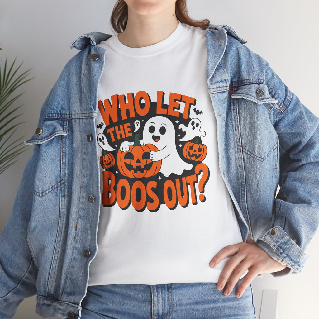 Halloween 'Who Let the Boos Out?' T-Shirt
