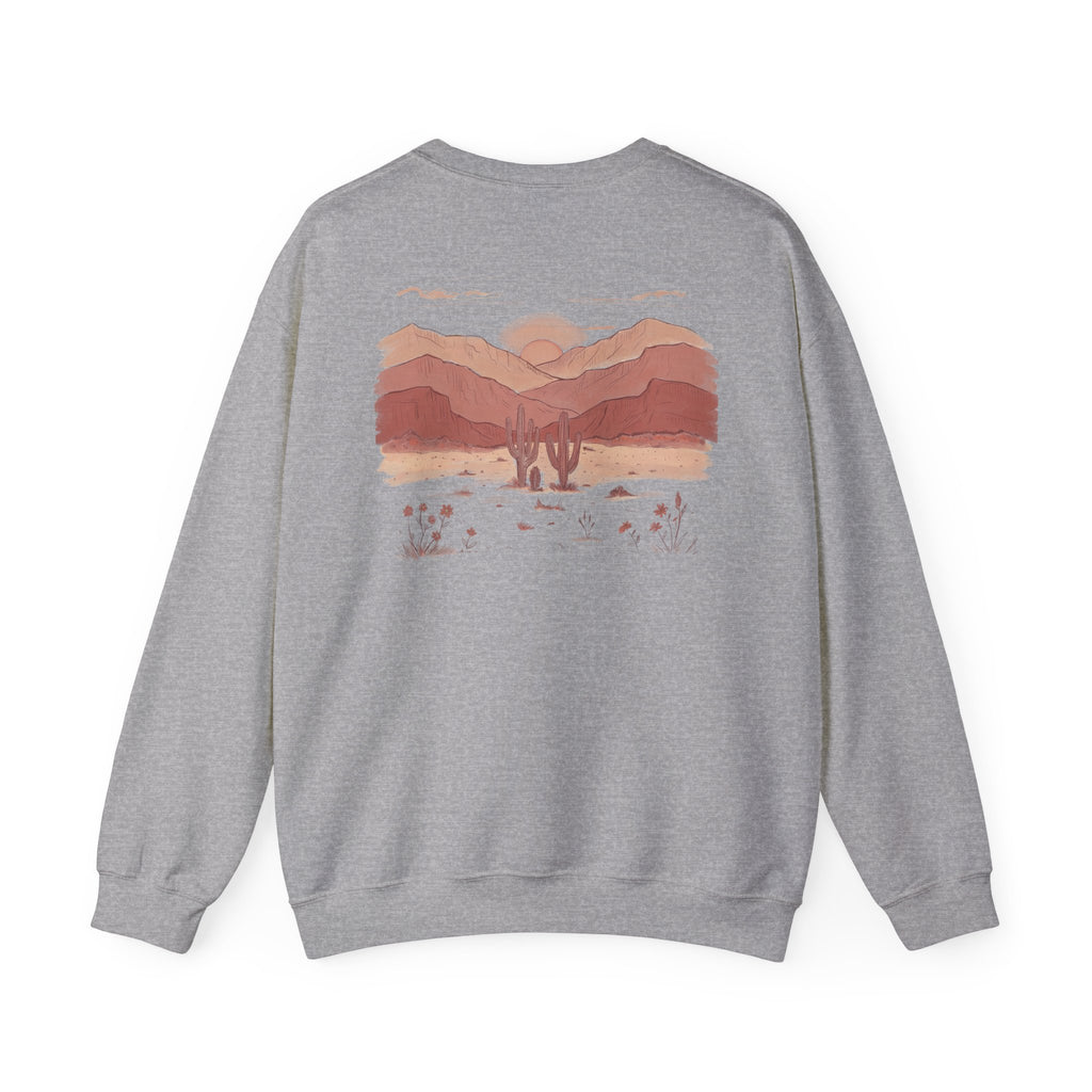Desert Sunset Crewneck Sweatshirt