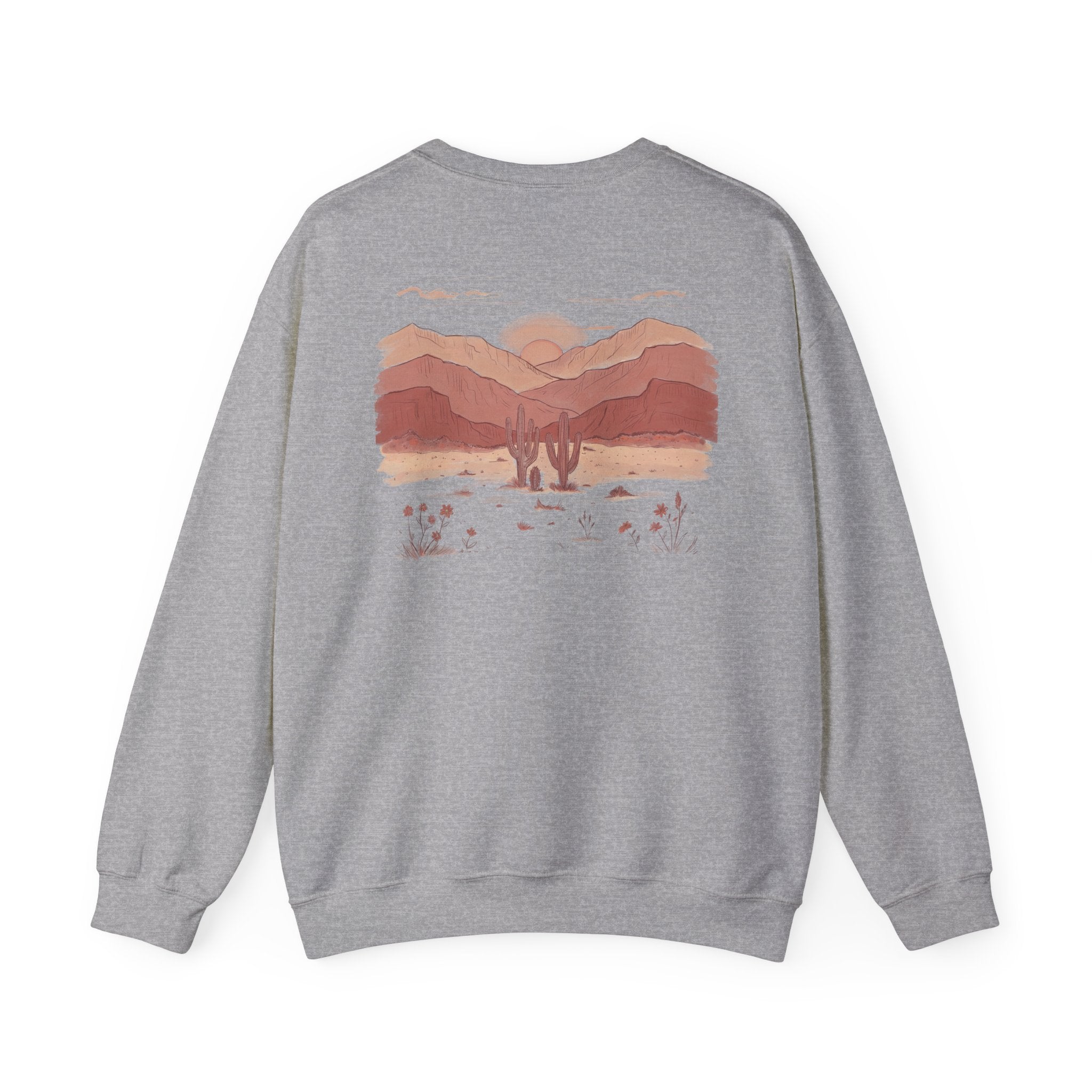 Desert Sunset Crewneck Sweatshirt