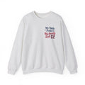 Funny Thanksgiving Host Crewneck Sweatshirt — My Table Seats 6 My Anxiety Seats 12 Gift Pullover