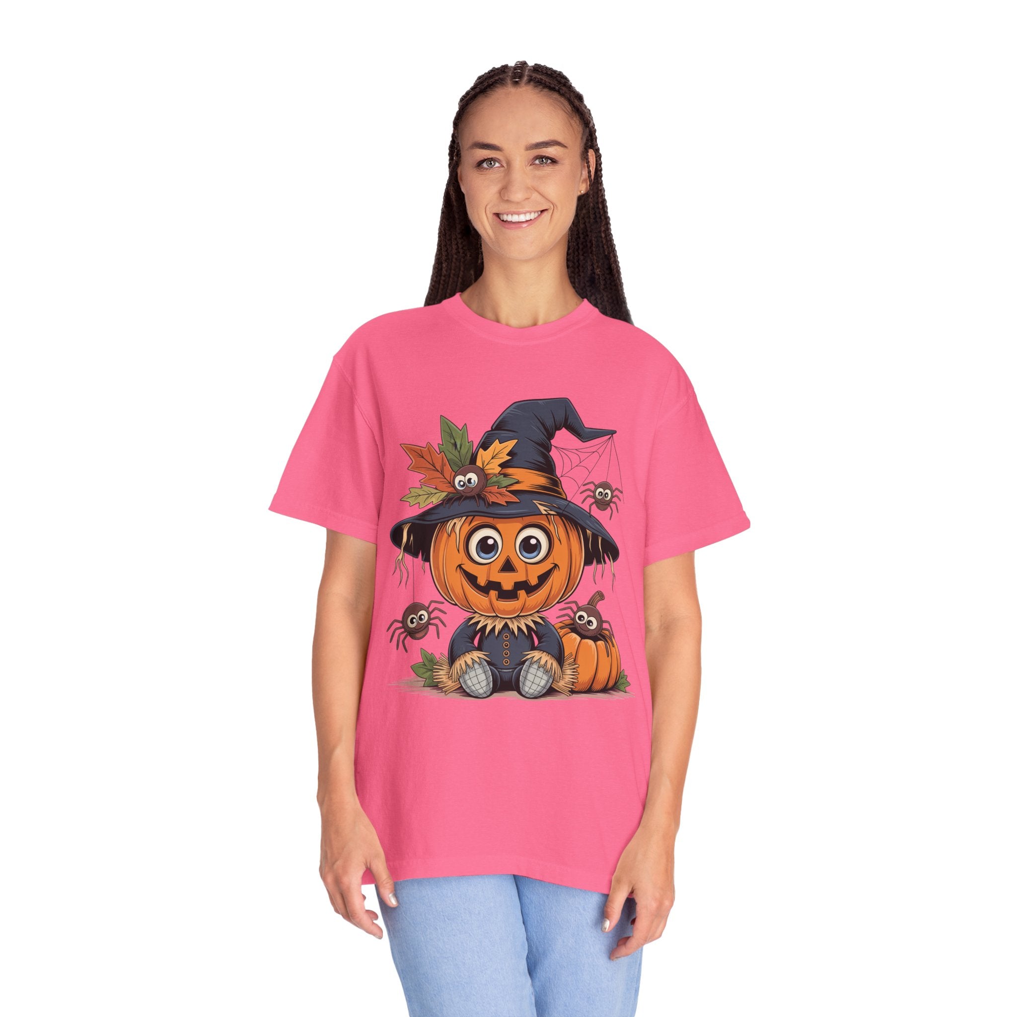 Pumpkin Witch T-Shirt — Cute Halloween Jack-O'-Lantern Tee