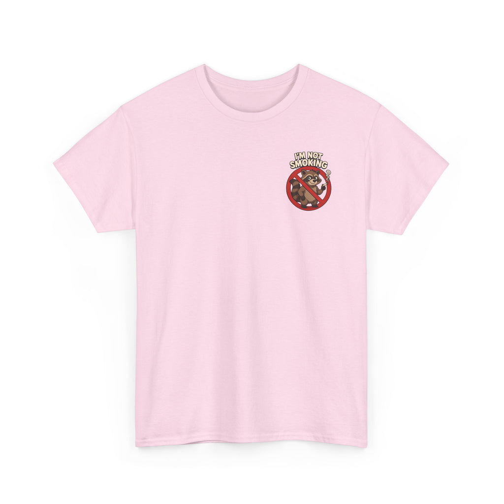 Graphic Tee — "What Are You Looking At?" Raccoon Illustration T-Shirt