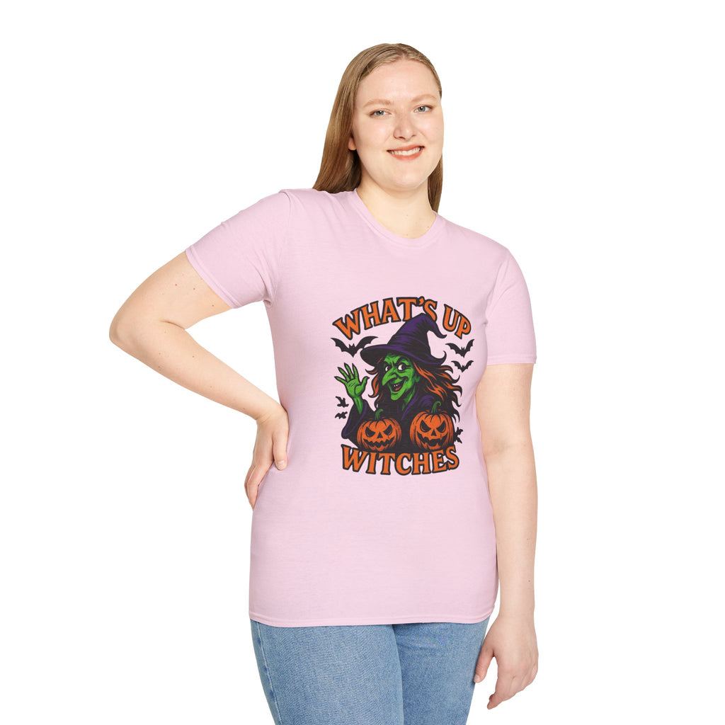 What's Up Witches T-Shirt — Funny Halloween Witch Graphic Tee