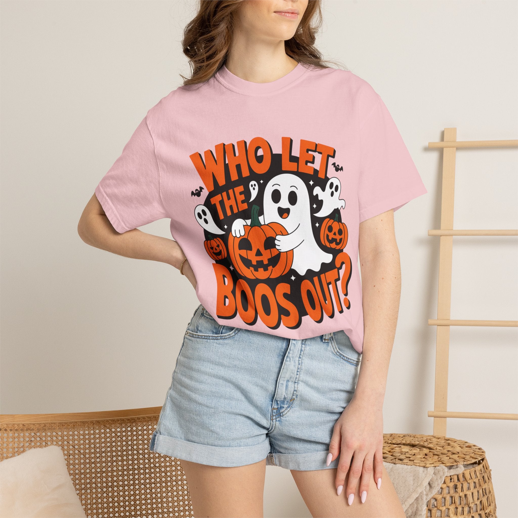 Halloween 'Who Let the Boos Out?' T-Shirt
