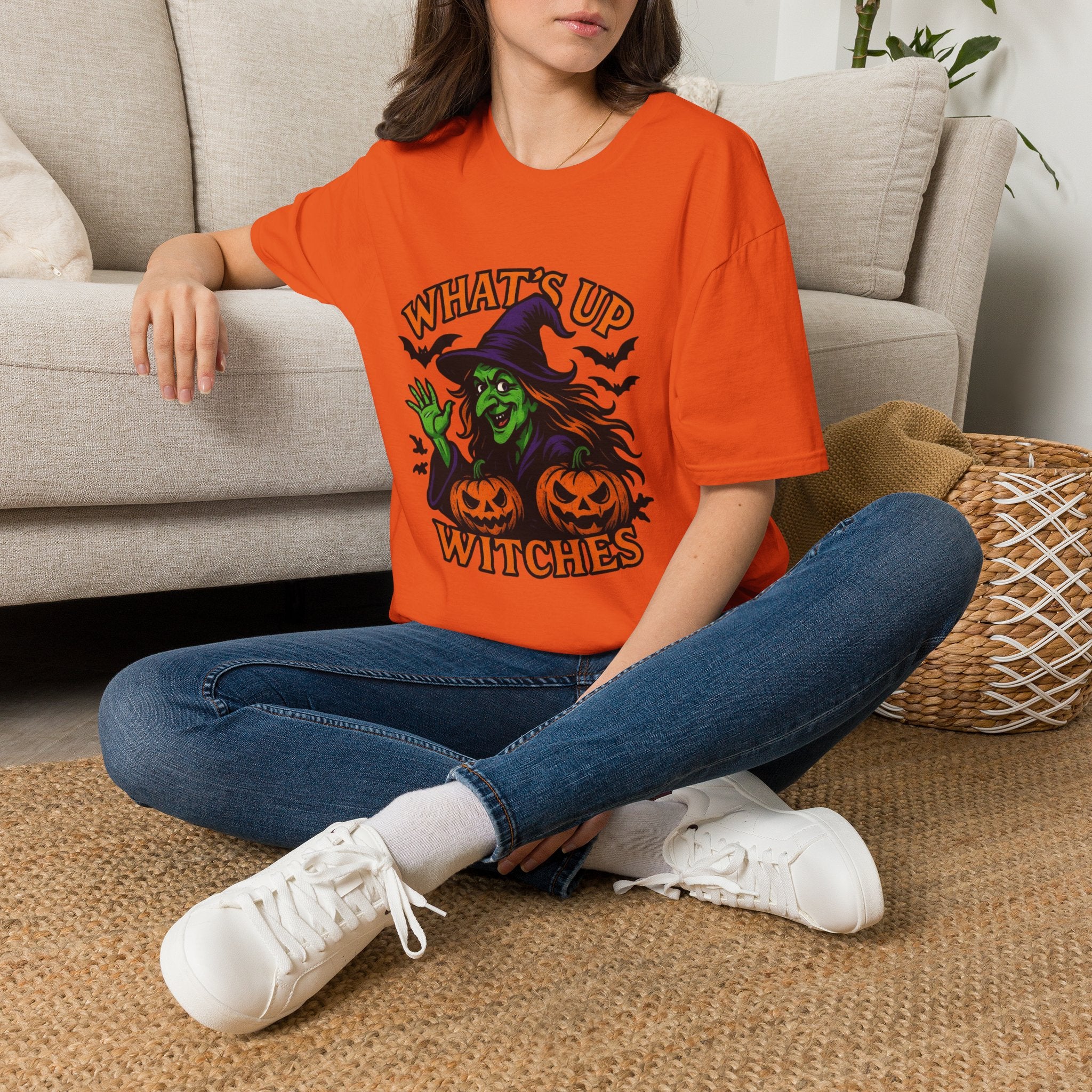 What's Up Witches T-Shirt — Funny Halloween Witch Graphic Tee