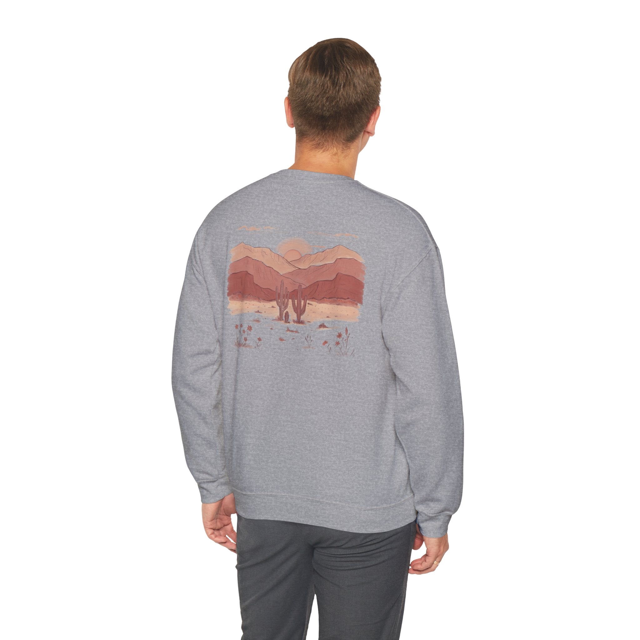 Desert Sunset Crewneck Sweatshirt
