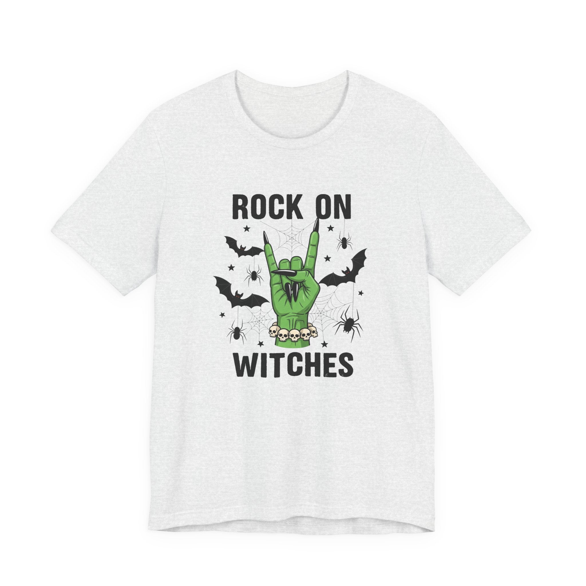Rock On Witches T-Shirt — Halloween Witch Hand Graphic Tee
