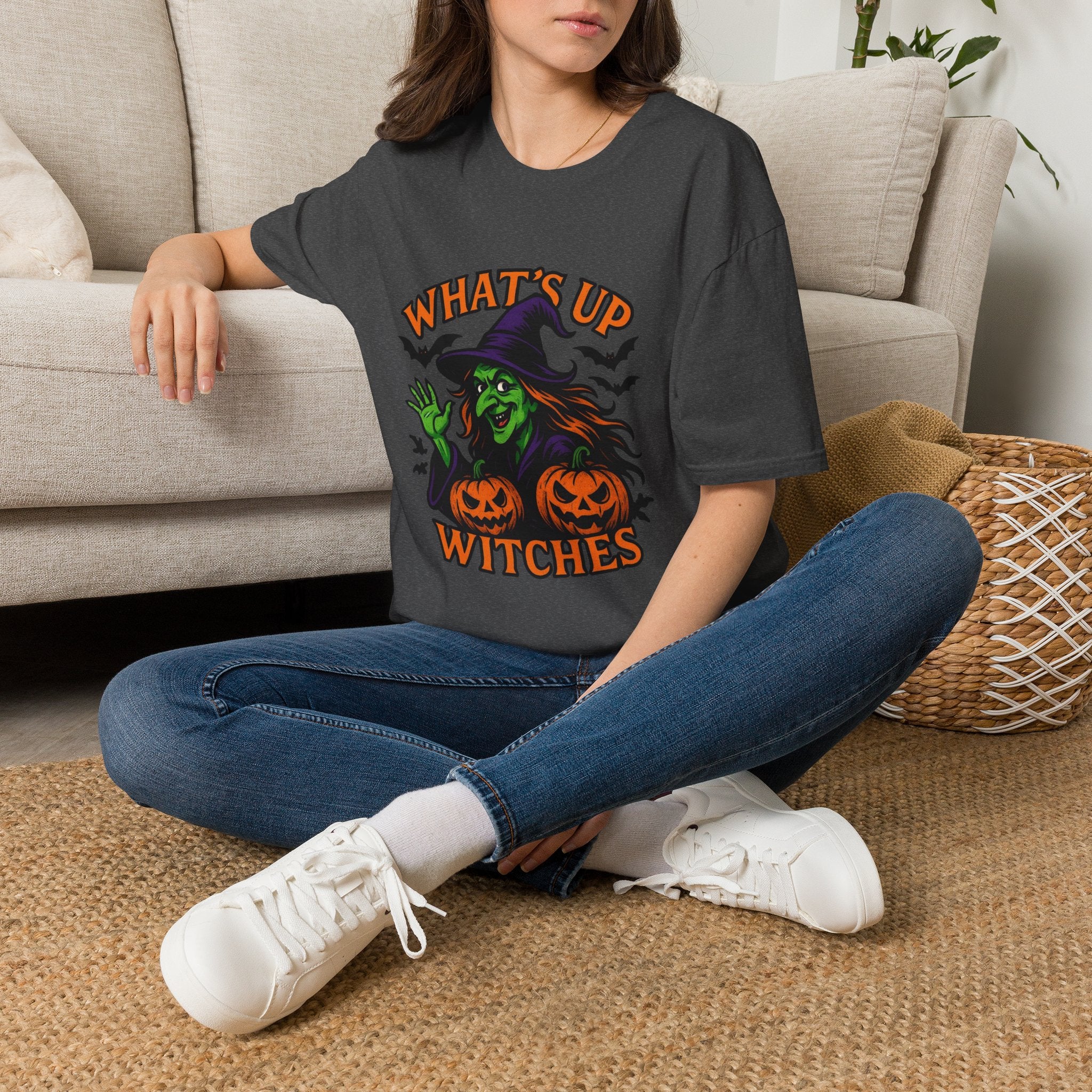 What's Up Witches T-Shirt — Funny Halloween Witch Graphic Tee
