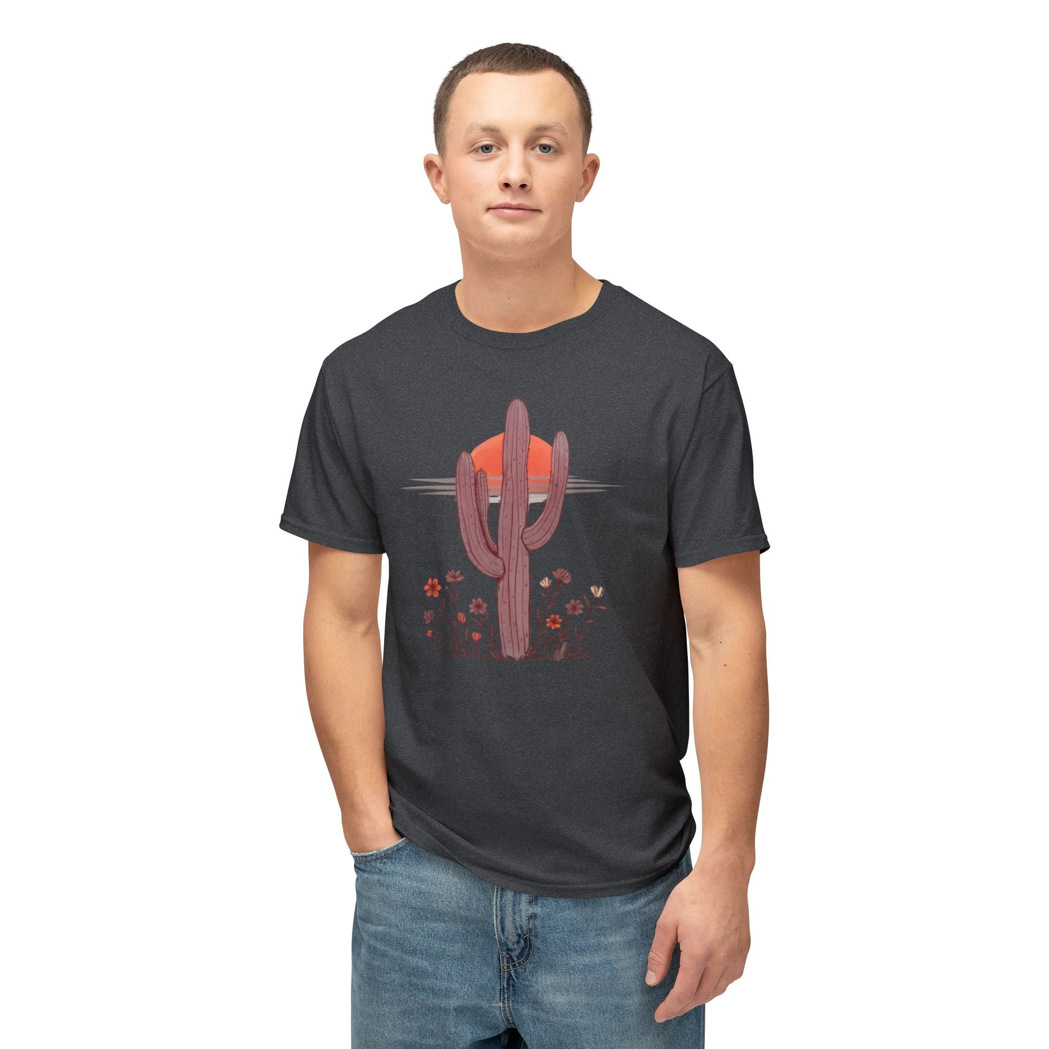 Desert Sunset Cactus T-Shirt