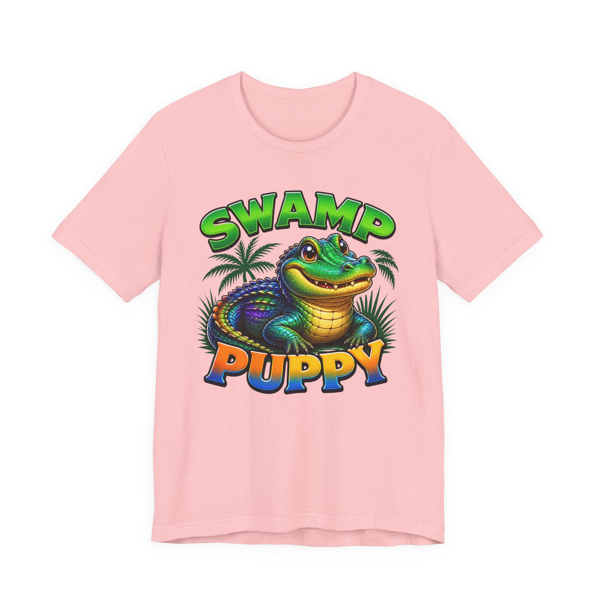 Swamp Puppy T-Shirt — Cute Alligator Graphic Tee