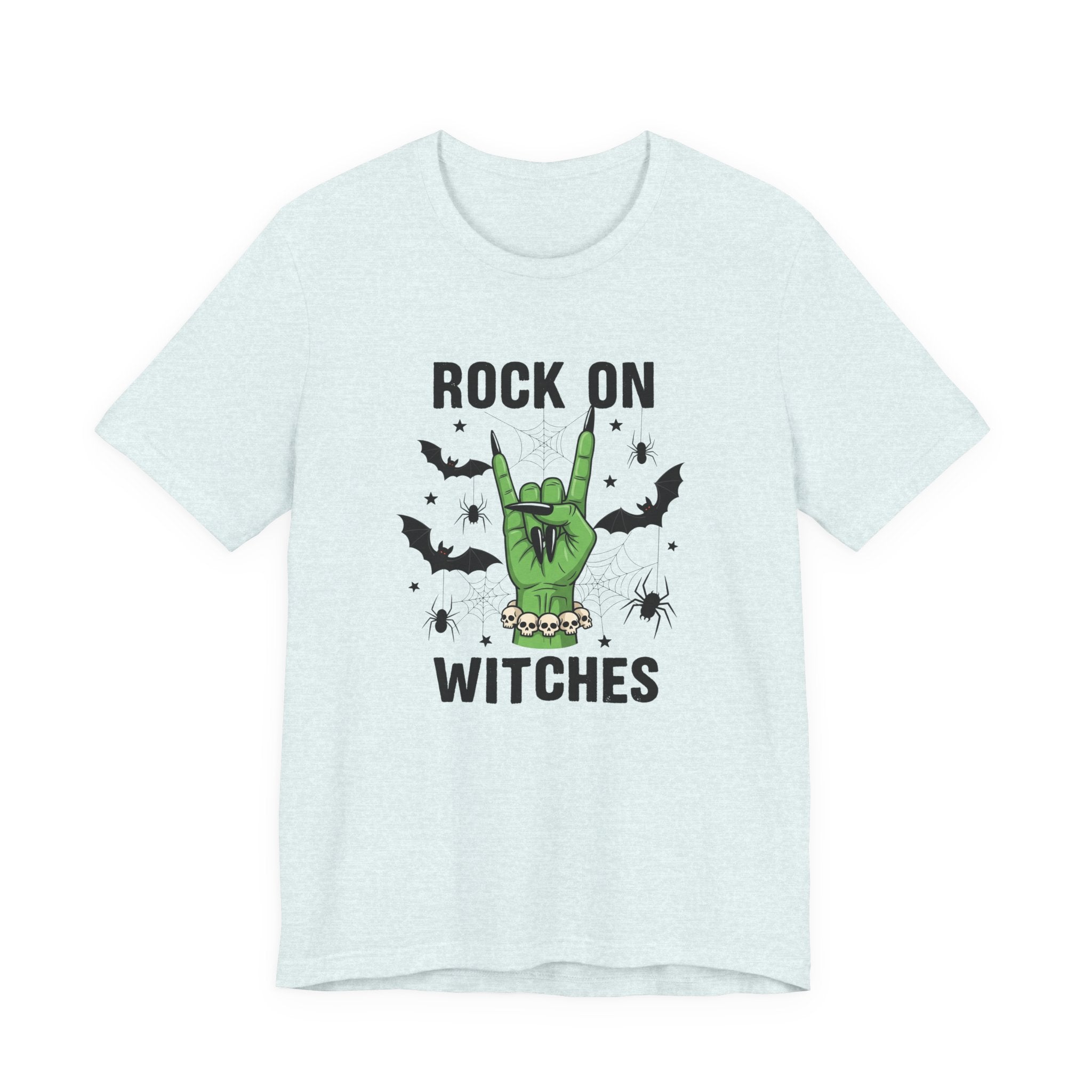 Rock On Witches T-Shirt — Halloween Witch Hand Graphic Tee