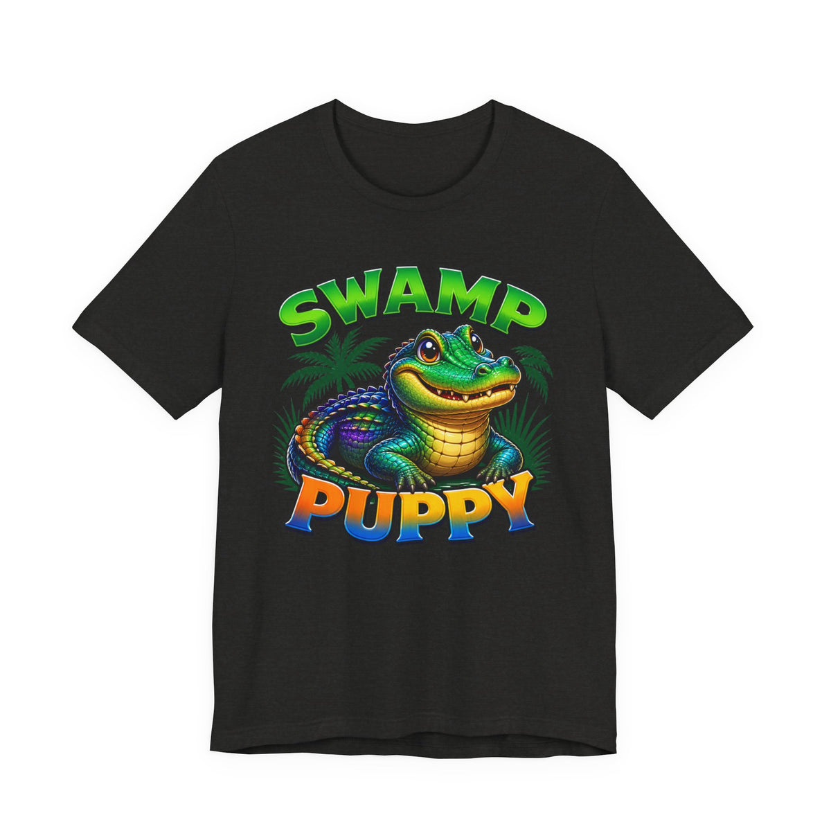 Swamp Puppy T-Shirt — Cute Alligator Graphic Tee
