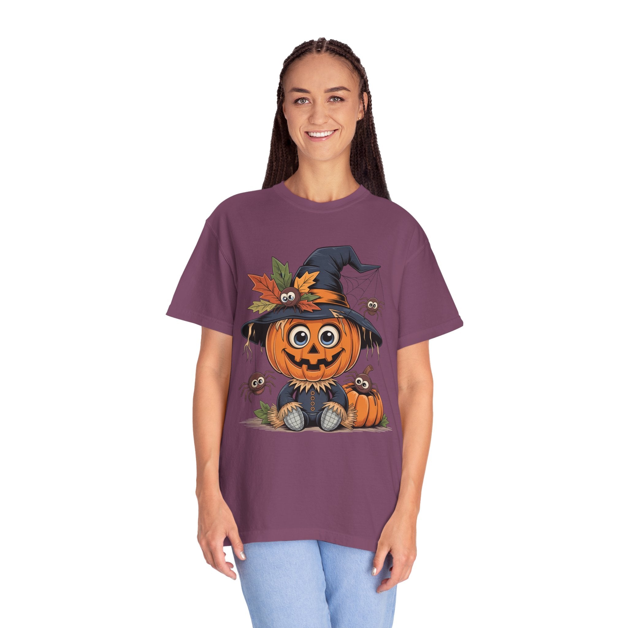 Pumpkin Witch T-Shirt — Cute Halloween Jack-O'-Lantern Tee