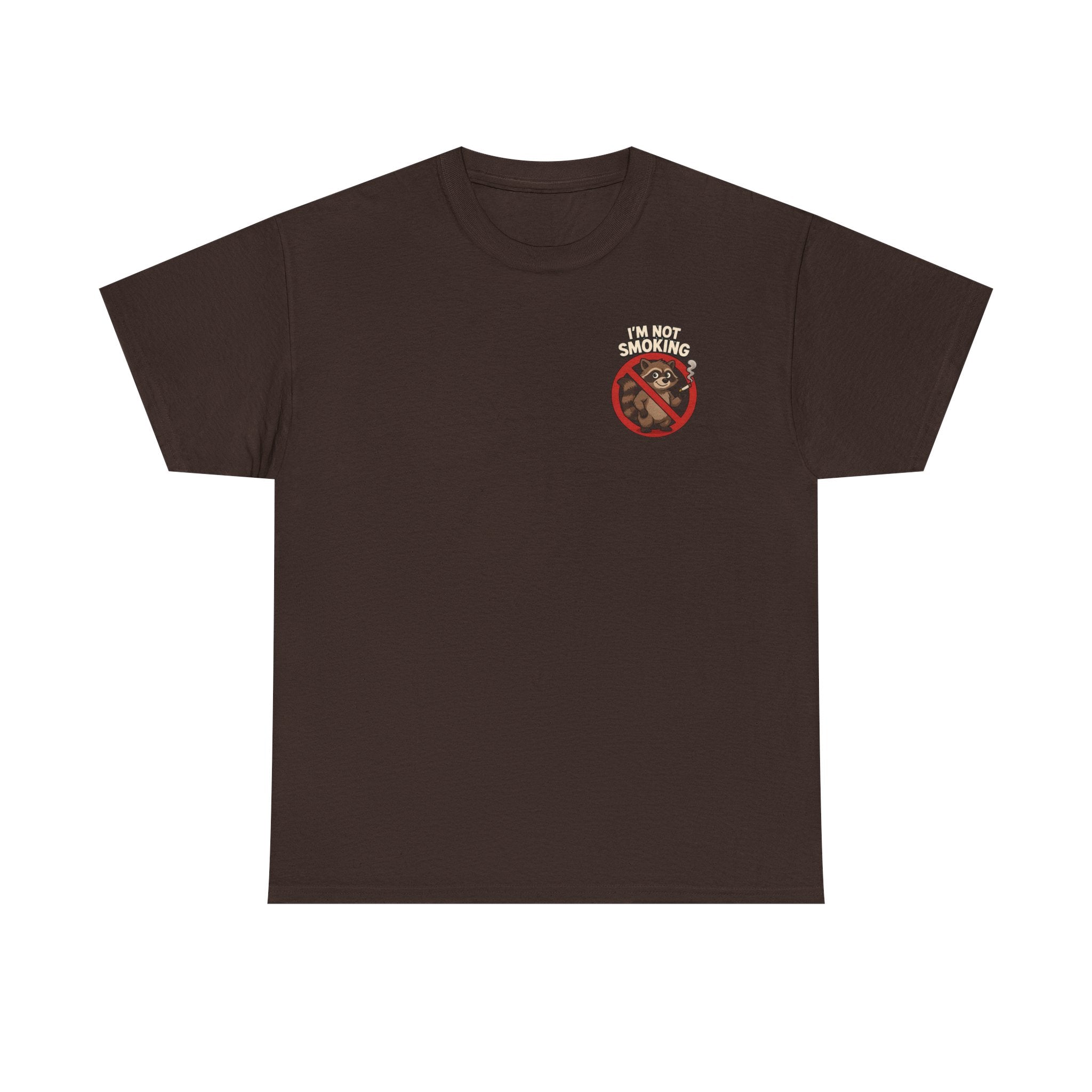 Graphic Tee — "What Are You Looking At?" Raccoon Illustration T-Shirt