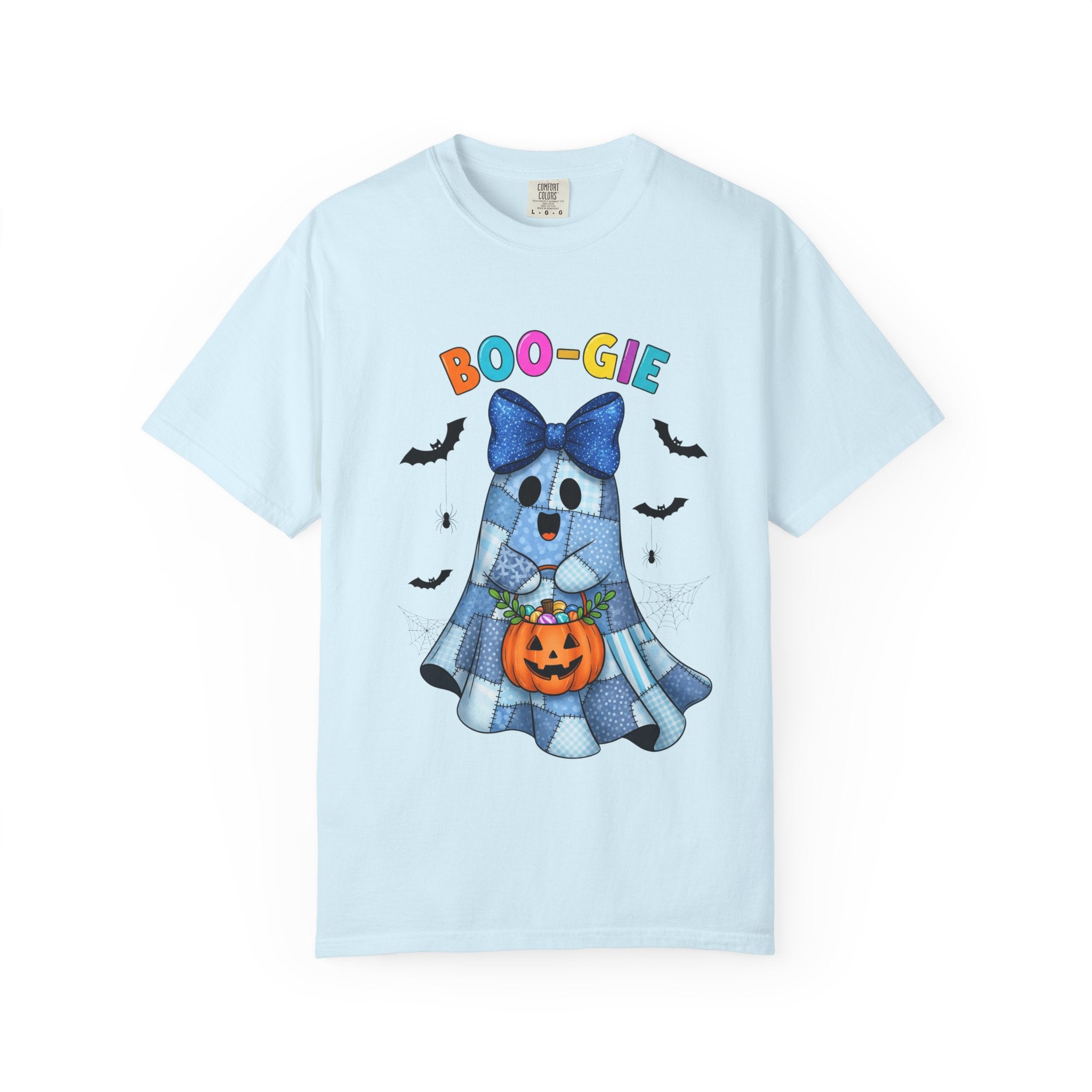 Boo-gie Ghost Halloween T-Shirt — Cute Trick-or-Treat Pumpkin Design