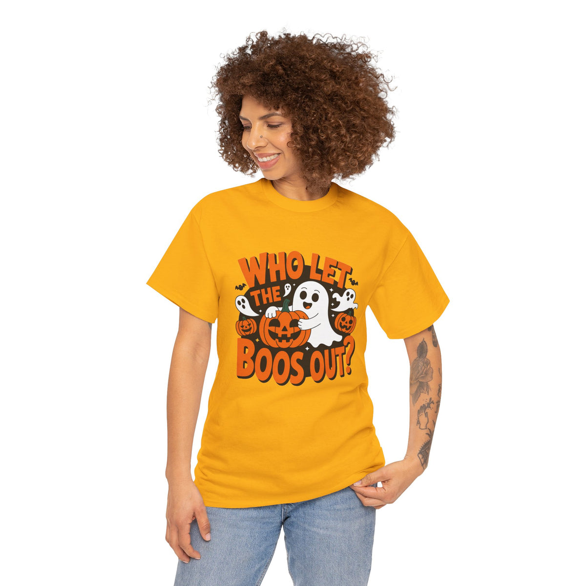 Halloween 'Who Let the Boos Out?' T-Shirt