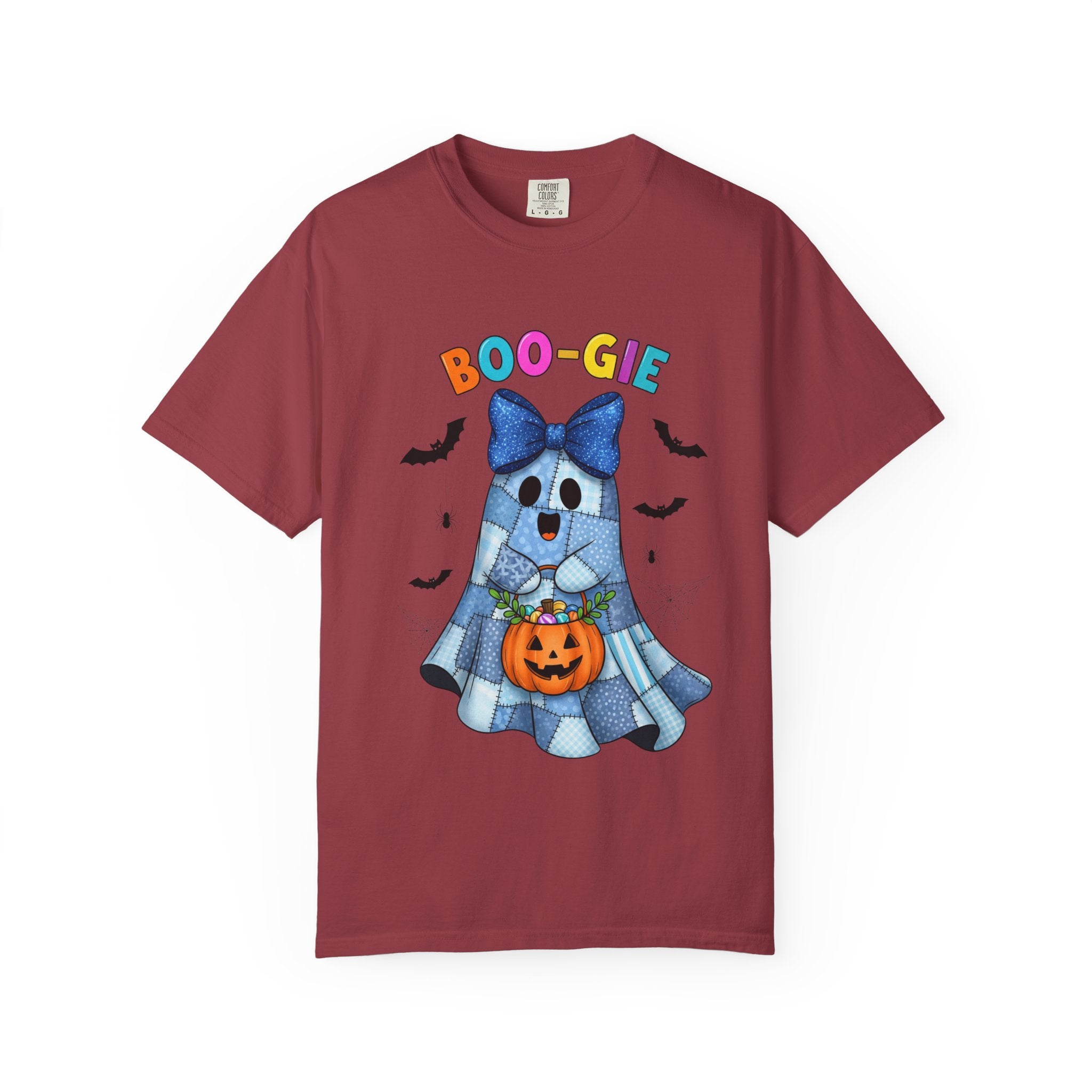 Boo-gie Ghost Halloween T-Shirt — Cute Trick-or-Treat Pumpkin Design