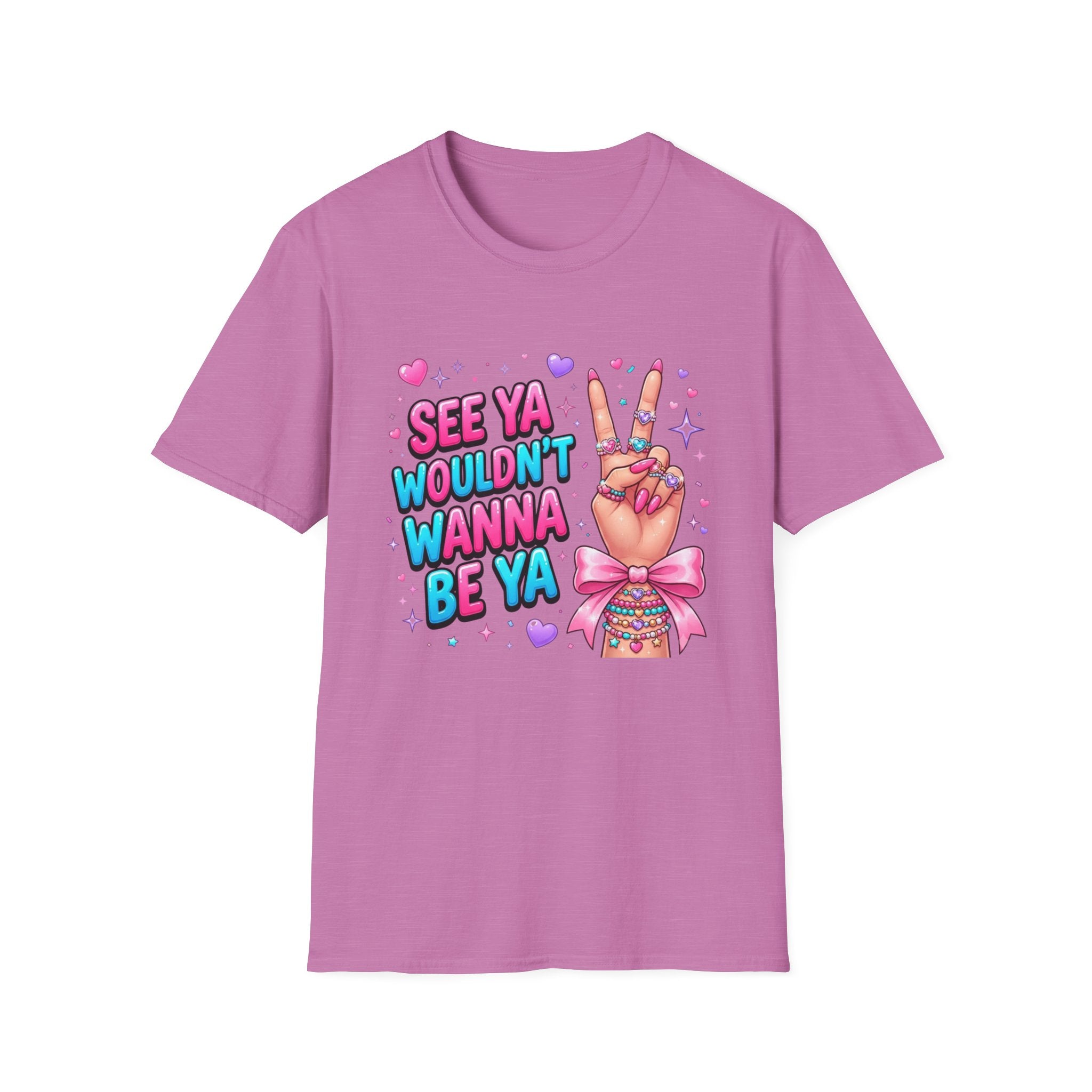 See Ya Wouldn't Wanna Be Ya T-Shirt — Sassy Peace Sign Graphic Tee