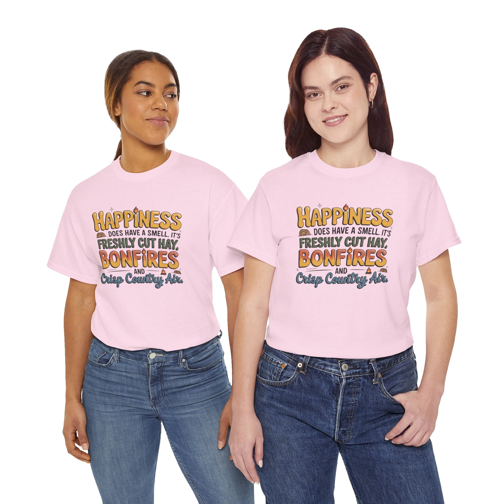 Funny Country Life Graphic T-Shirt — Freshly Cut Hay Farm Life Gift Tee for Women