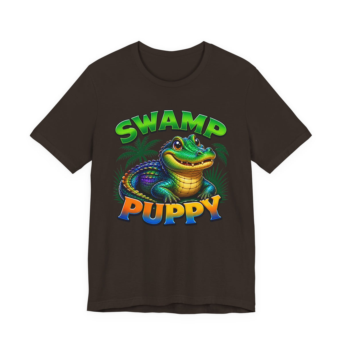 Swamp Puppy T-Shirt — Cute Alligator Graphic Tee