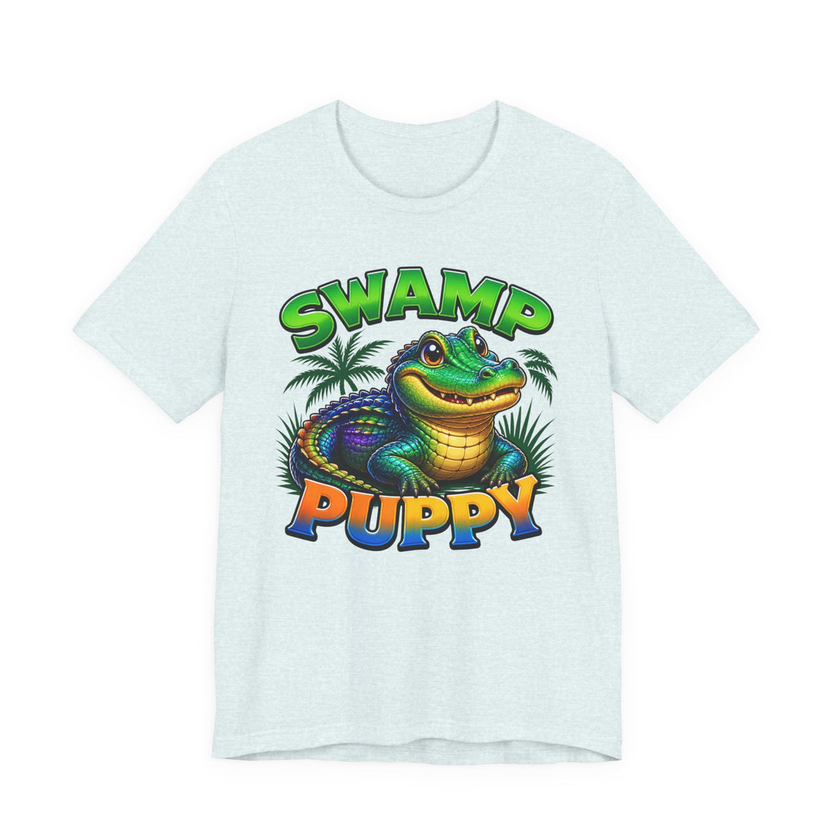 Swamp Puppy T-Shirt — Cute Alligator Graphic Tee