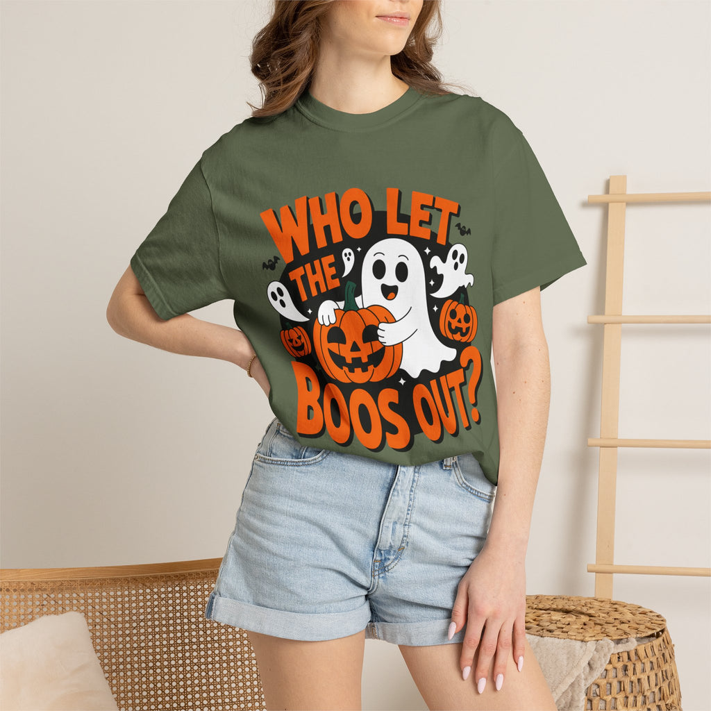 Halloween 'Who Let the Boos Out?' T-Shirt