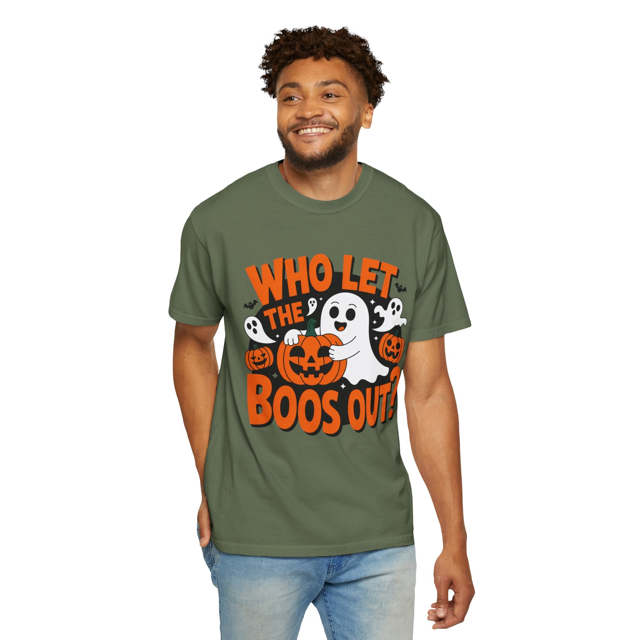 Halloween 'Who Let the Boos Out?' T-Shirt
