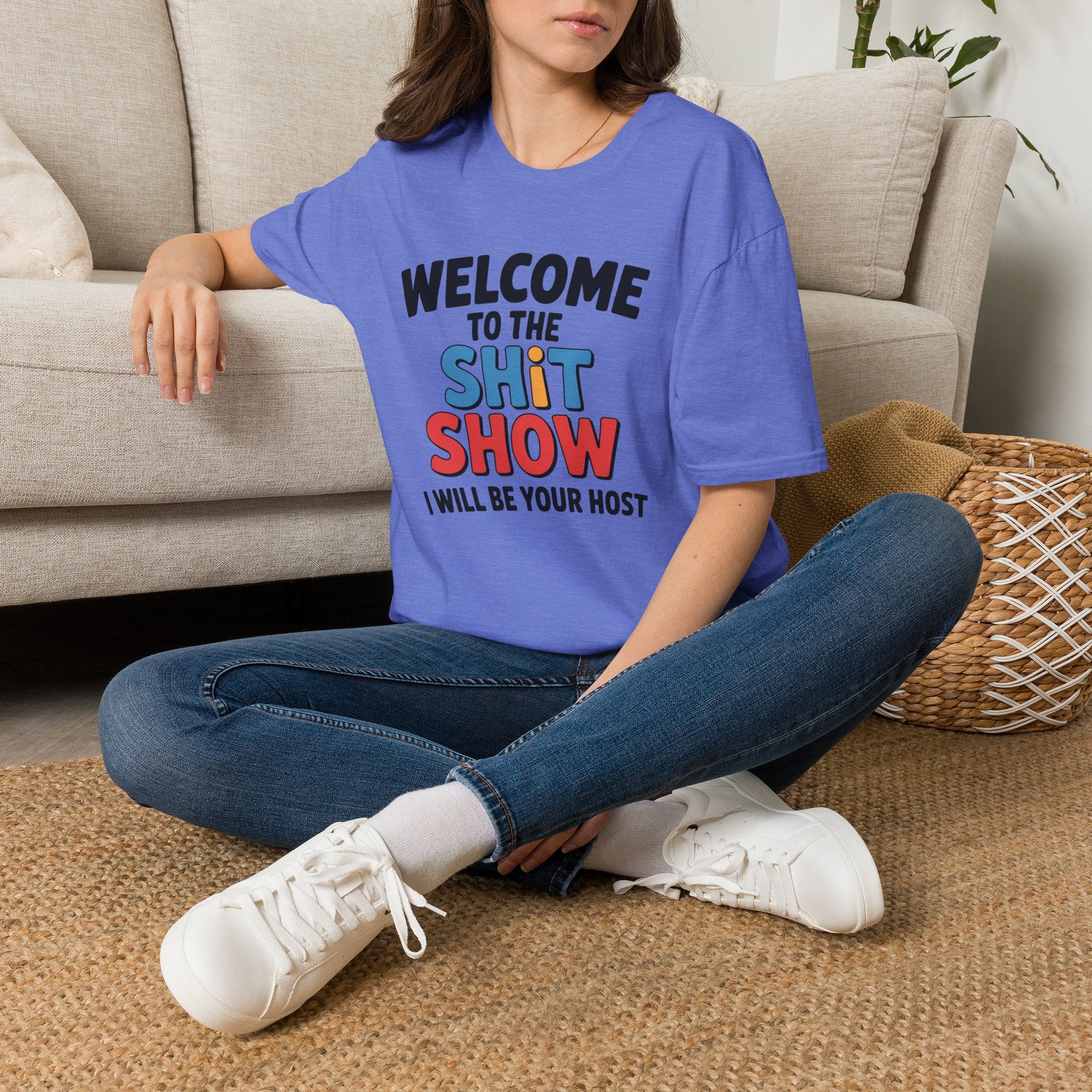 Welcome to the Shitshow T-Shirt — Funny Graphic Tee, I’ll Be Your Host