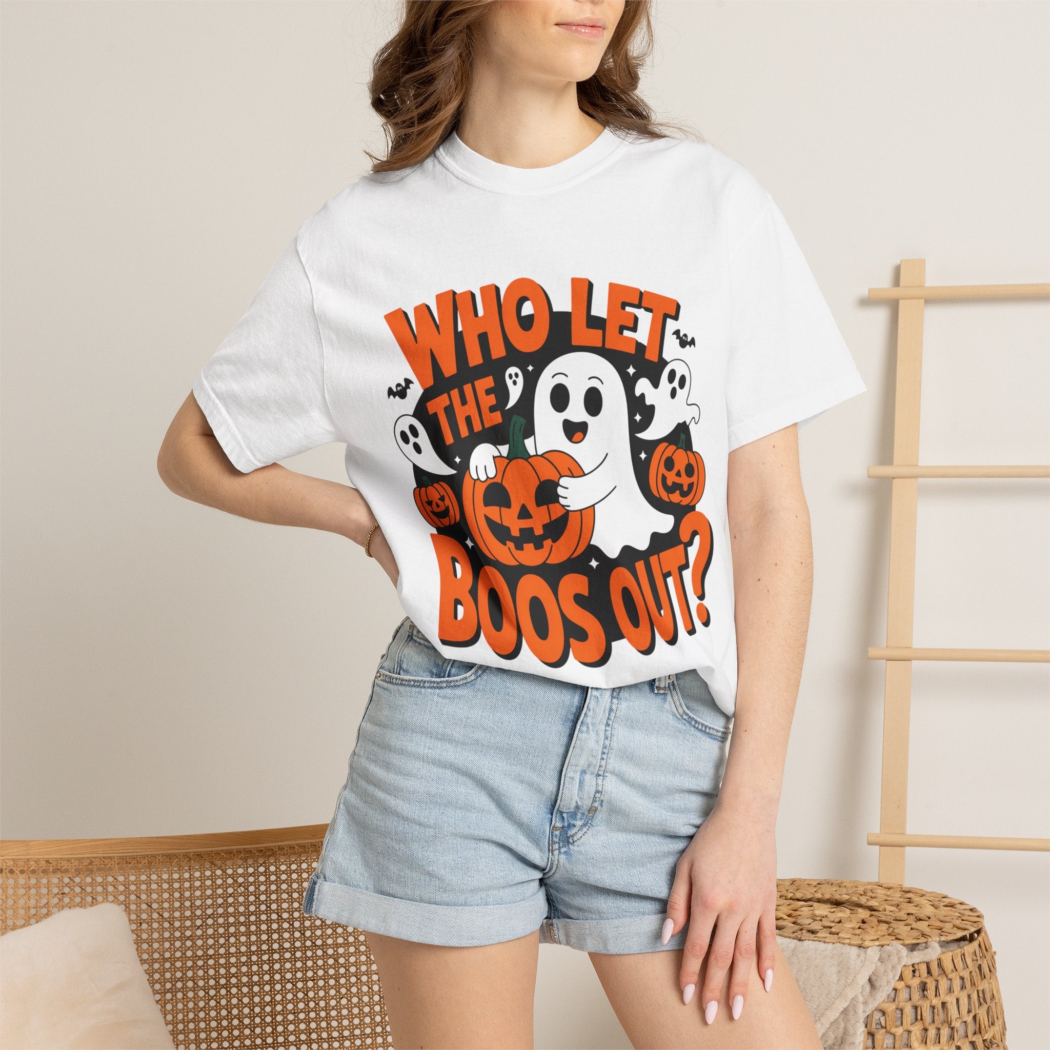 Halloween 'Who Let the Boos Out?' T-Shirt