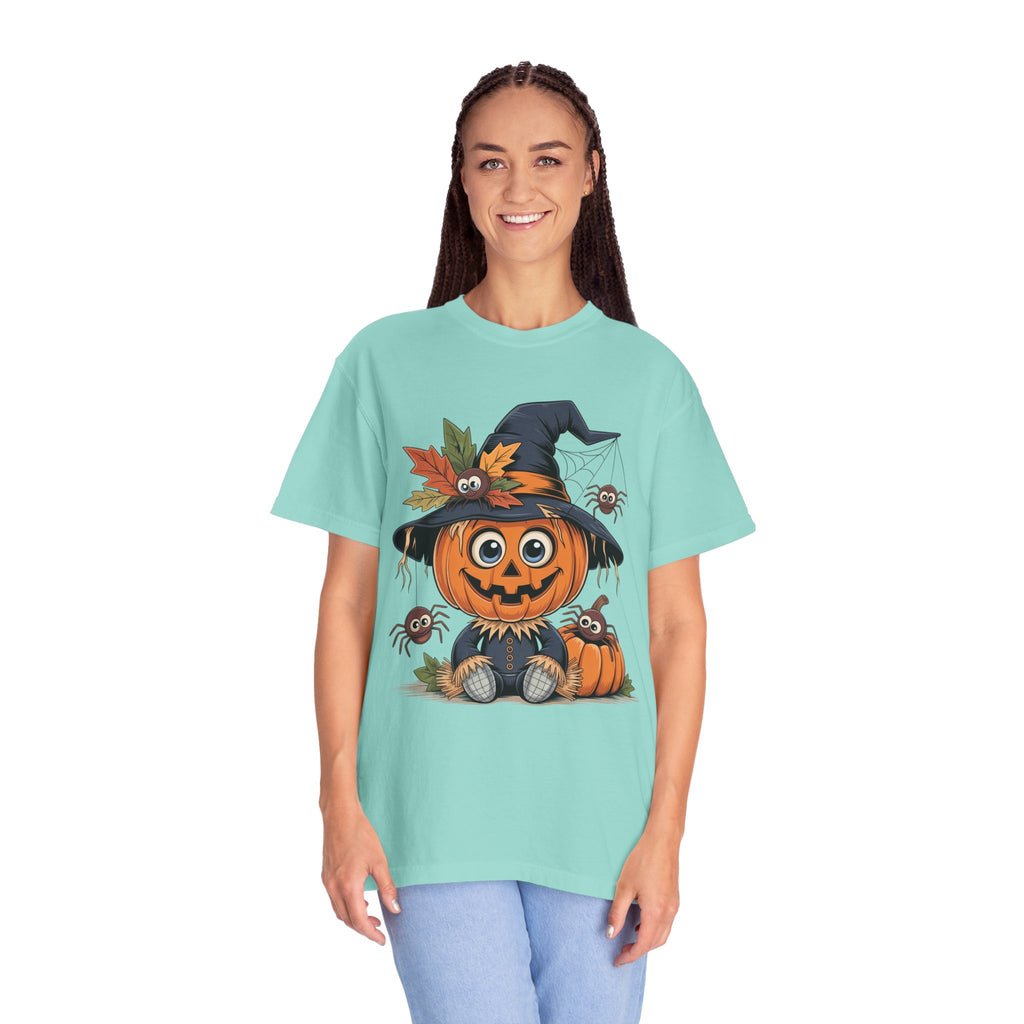 Pumpkin Witch T-Shirt — Cute Halloween Jack-O'-Lantern Tee