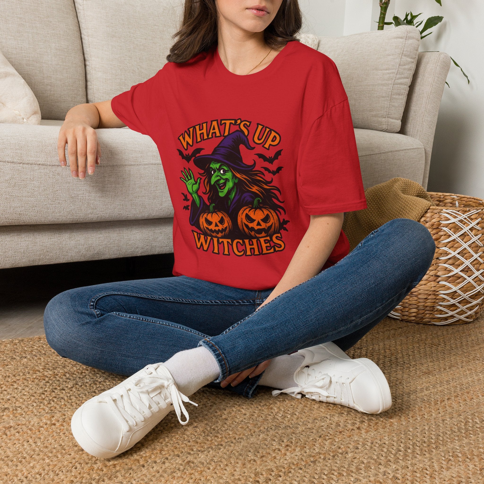 What's Up Witches T-Shirt — Funny Halloween Witch Graphic Tee