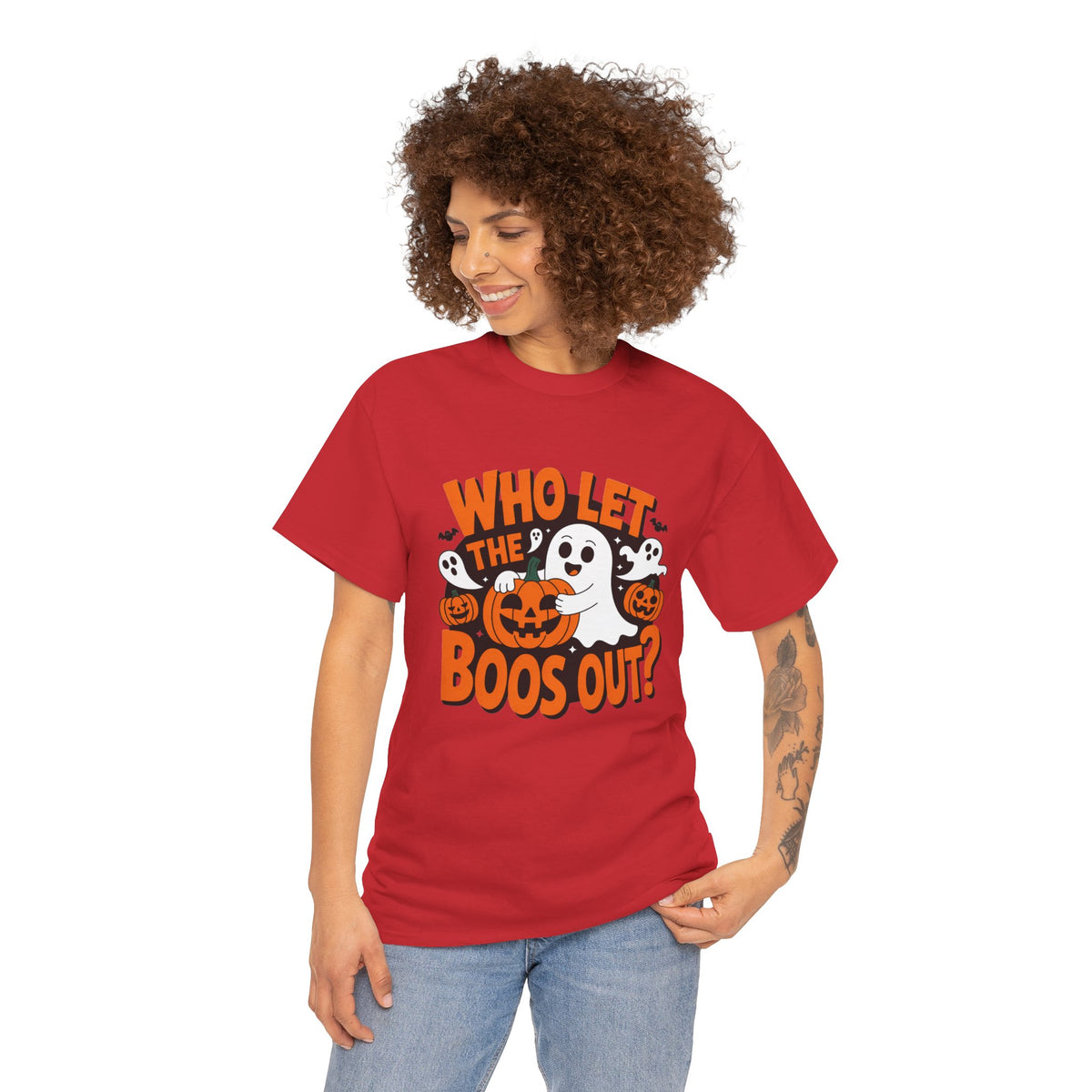 Halloween 'Who Let the Boos Out?' T-Shirt
