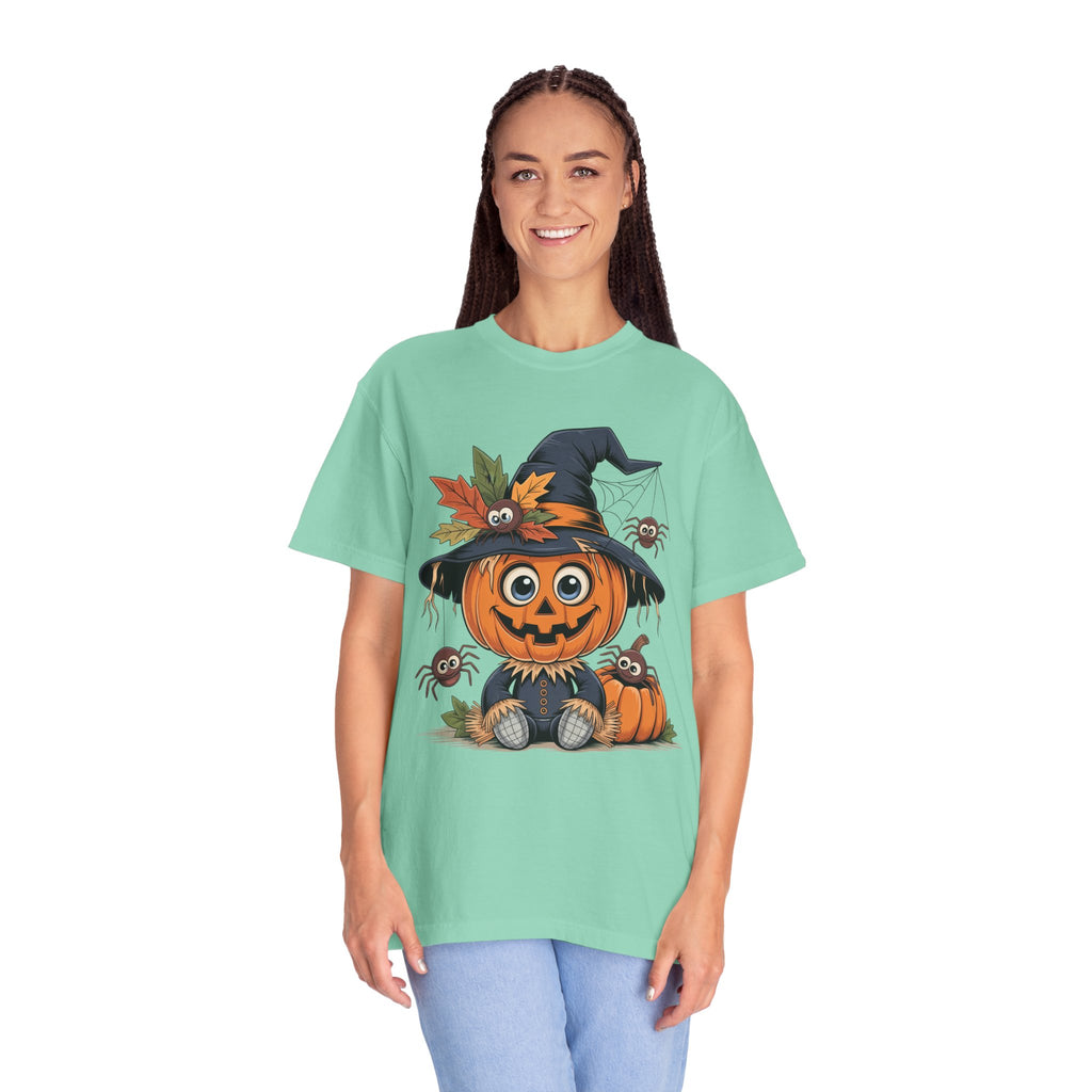 Pumpkin Witch T-Shirt — Cute Halloween Jack-O'-Lantern Tee
