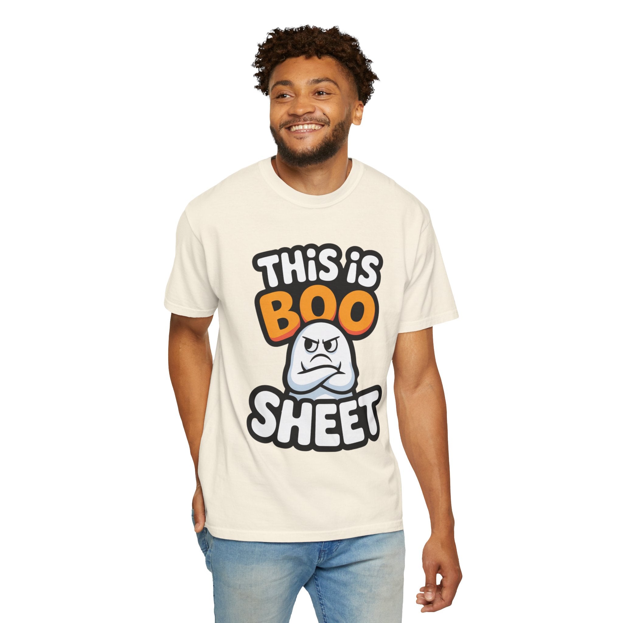 This Is Boo Sheet T-Shirt — Funny Halloween Ghost Tee