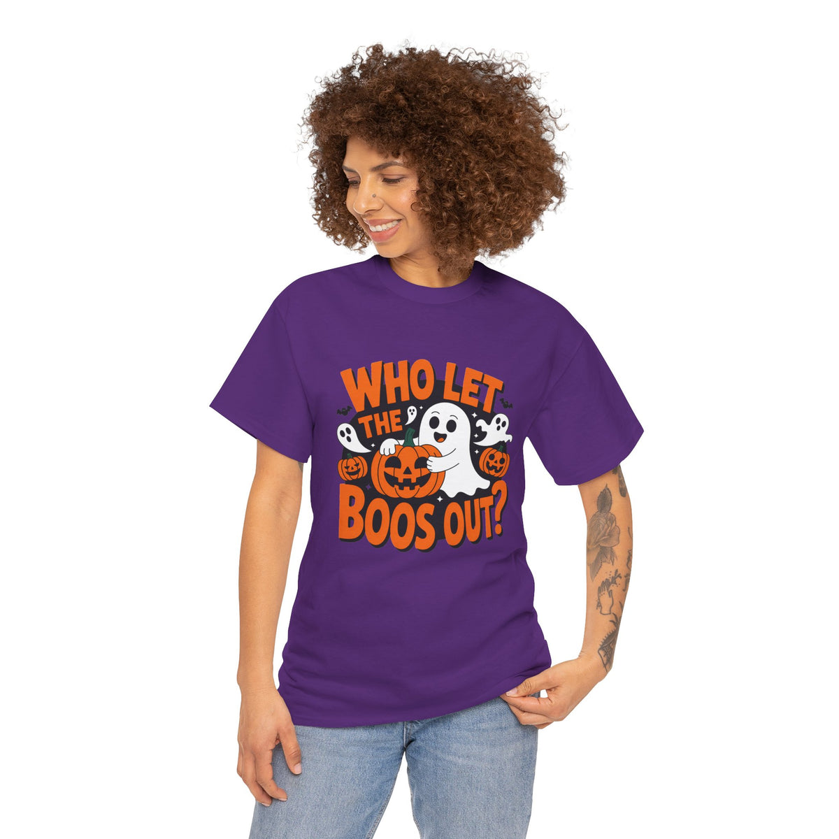 Halloween 'Who Let the Boos Out?' T-Shirt