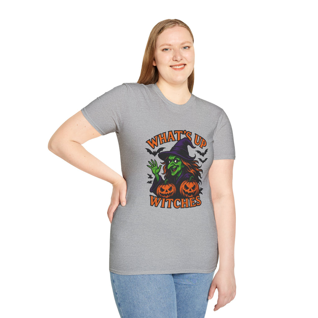 What's Up Witches T-Shirt — Funny Halloween Witch Graphic Tee