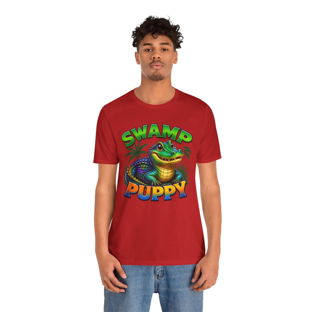 Swamp Puppy T-Shirt — Cute Alligator Graphic Tee