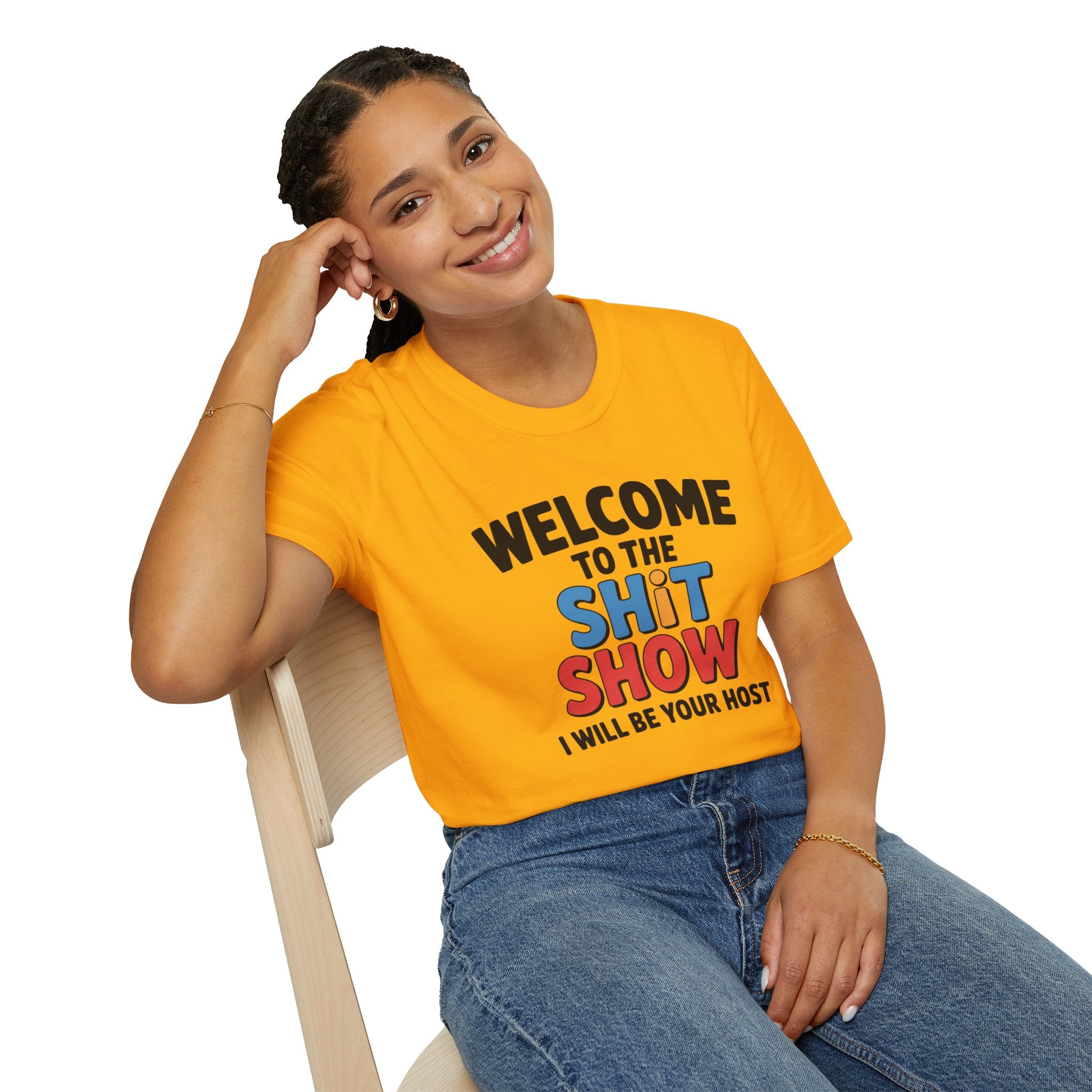 Welcome to the Shitshow T-Shirt — Funny Graphic Tee, I’ll Be Your Host